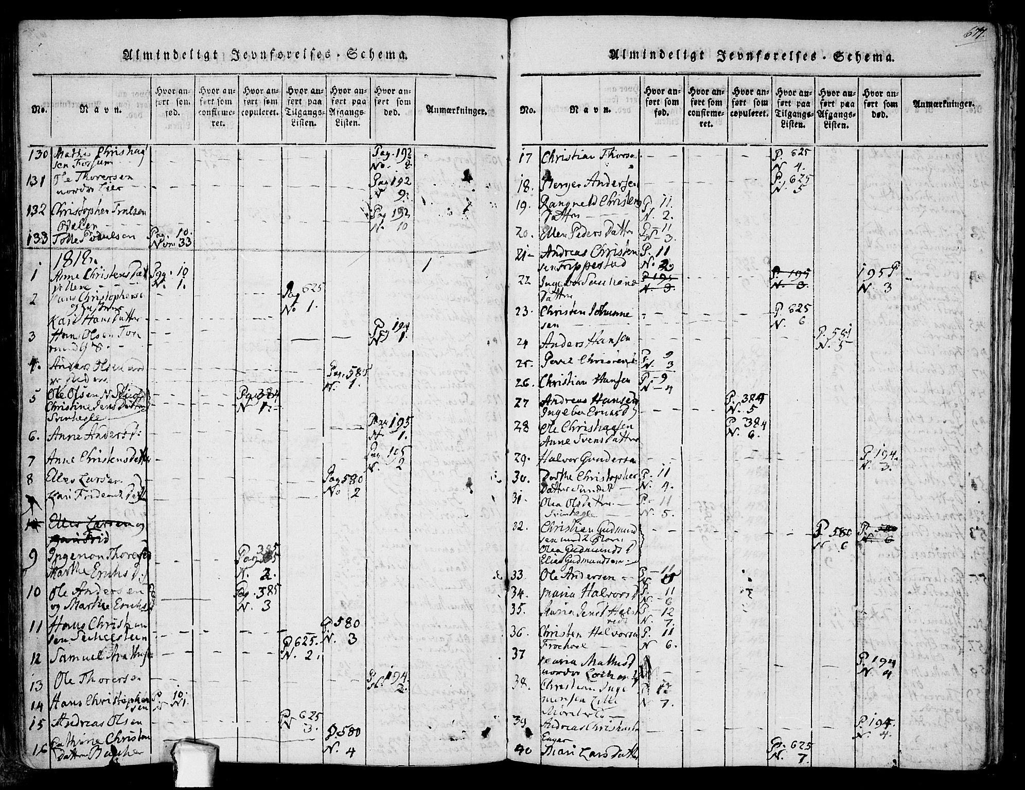 Askim prestekontor Kirkebøker, SAO/A-10900/F/Fa/L0004: Ministerialbok nr. 4, 1817-1846, s. 676-677