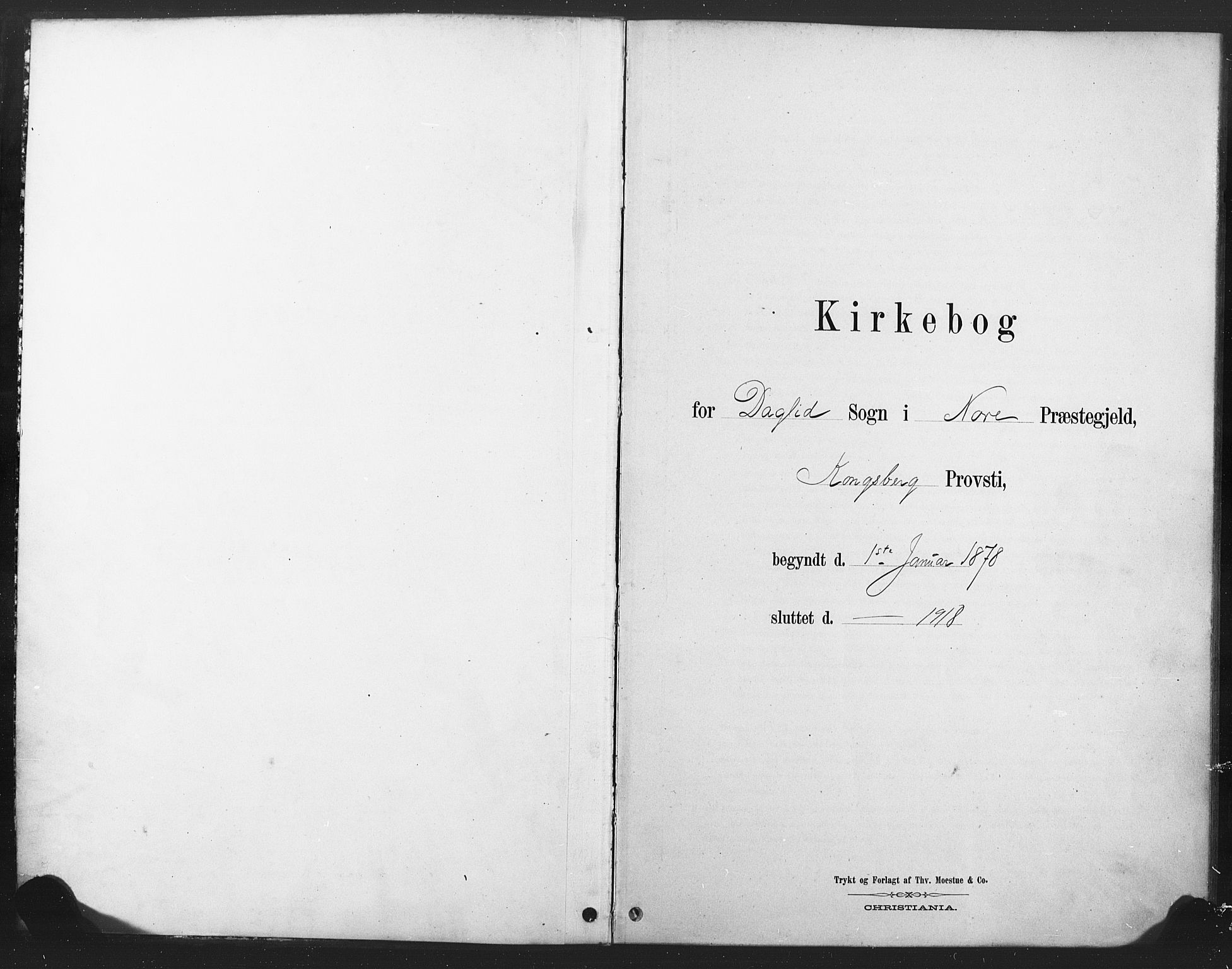 Nore kirkebøker, AV/SAKO-A-238/F/Fd/L0001: Ministerialbok nr. IV 1, 1878-1918