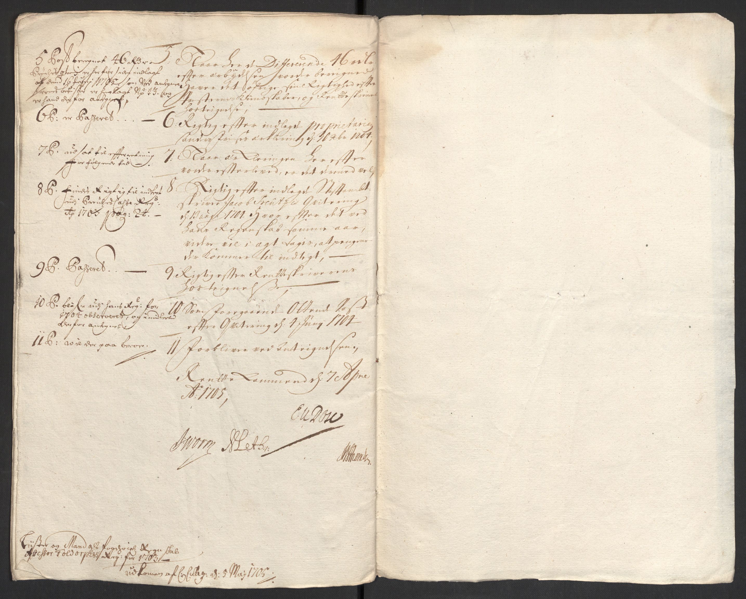 Rentekammeret inntil 1814, Reviderte regnskaper, Fogderegnskap, AV/RA-EA-4092/R43/L2550: Fogderegnskap Lista og Mandal, 1703-1704, s. 172