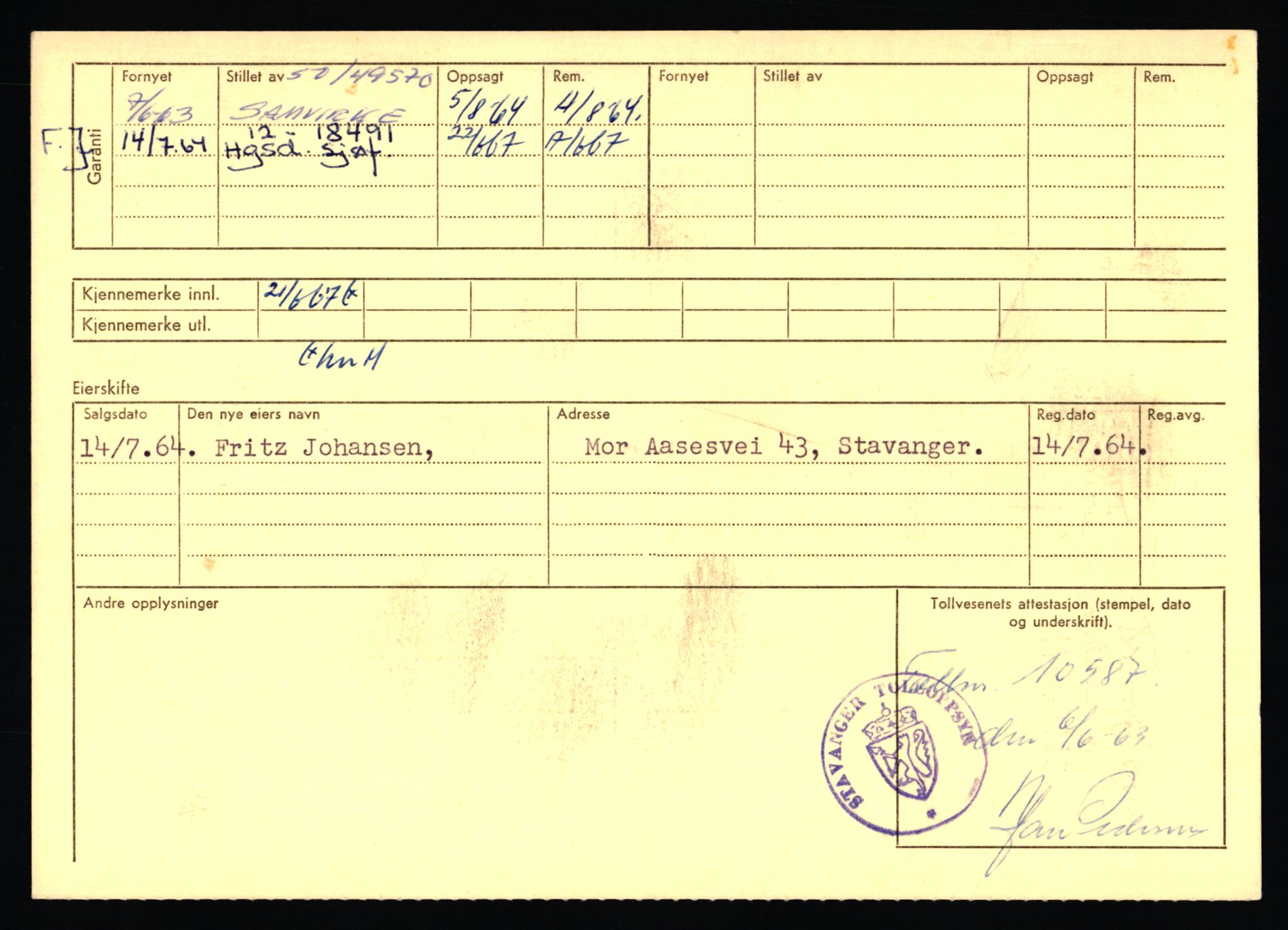 Stavanger trafikkstasjon, AV/SAST-A-101942/0/F/L0049: L-29900 - L-50599, 1930-1971, s. 608