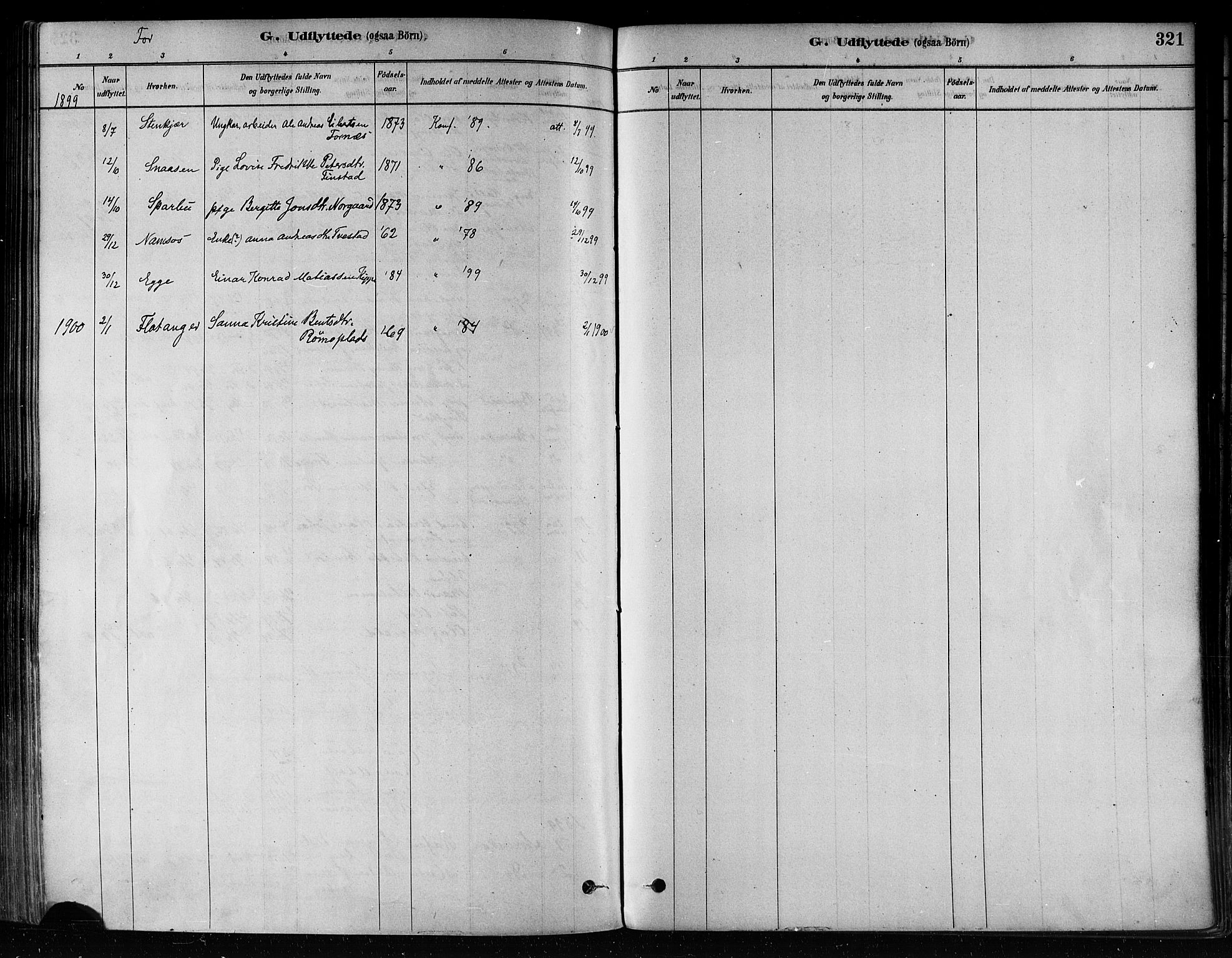 Ministerialprotokoller, klokkerbøker og fødselsregistre - Nord-Trøndelag, AV/SAT-A-1458/746/L0448: Ministerialbok nr. 746A07 /1, 1878-1900, s. 321