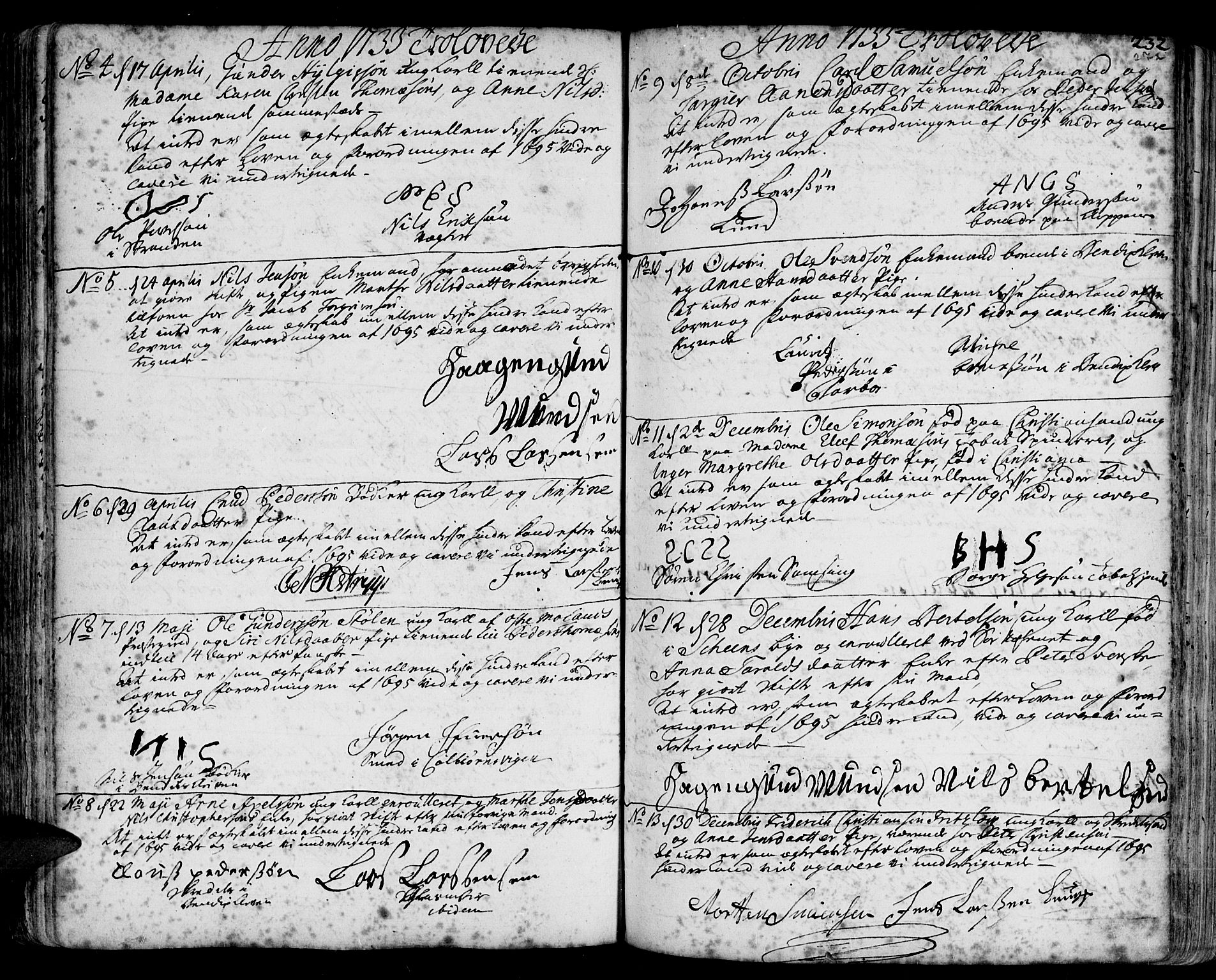 Arendal sokneprestkontor, Trefoldighet, AV/SAK-1111-0040/F/Fa/L0001: Ministerialbok nr. A 1, 1703-1815, s. 272