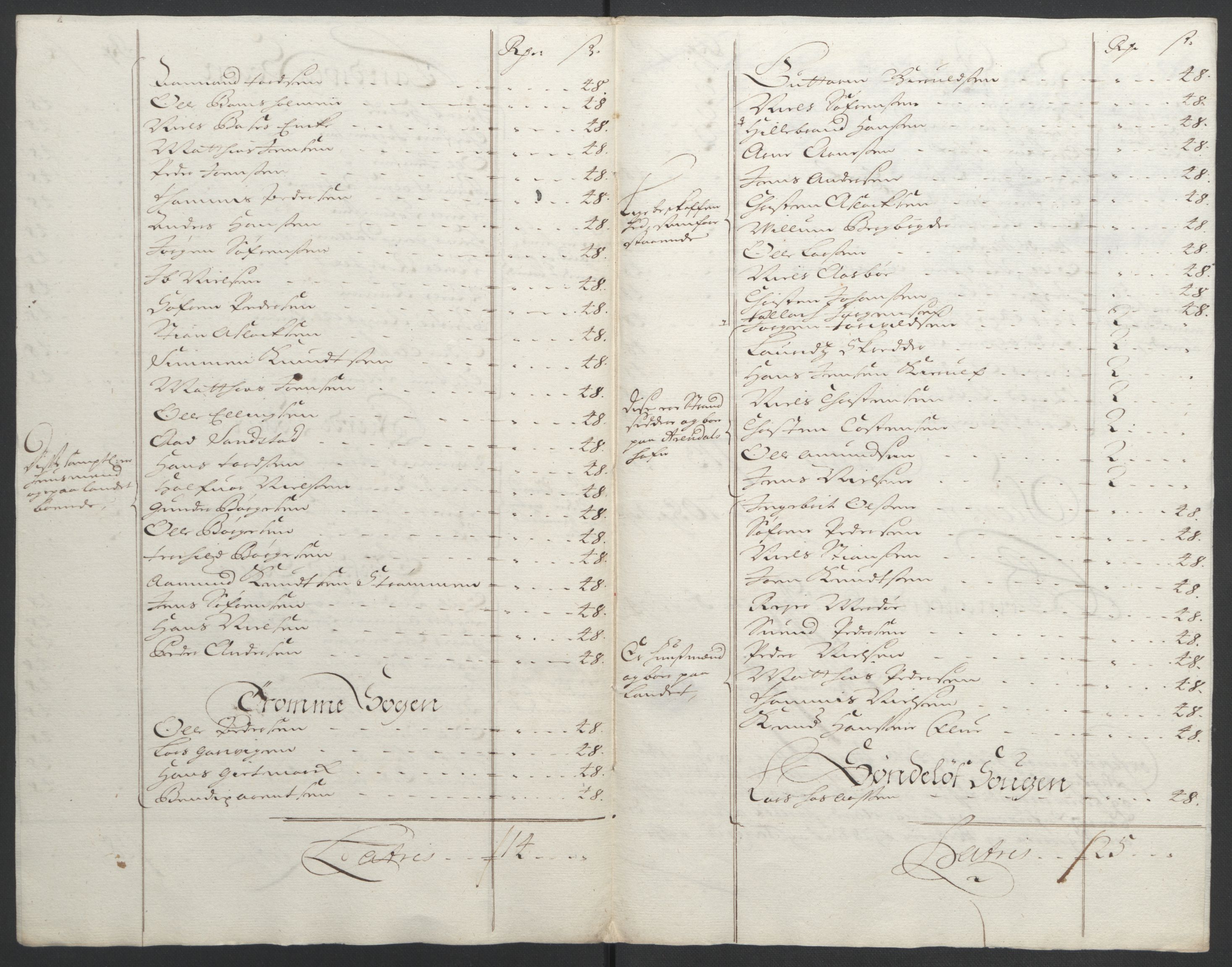 Rentekammeret inntil 1814, Reviderte regnskaper, Fogderegnskap, RA/EA-4092/R39/L2312: Fogderegnskap Nedenes, 1693-1695, s. 150