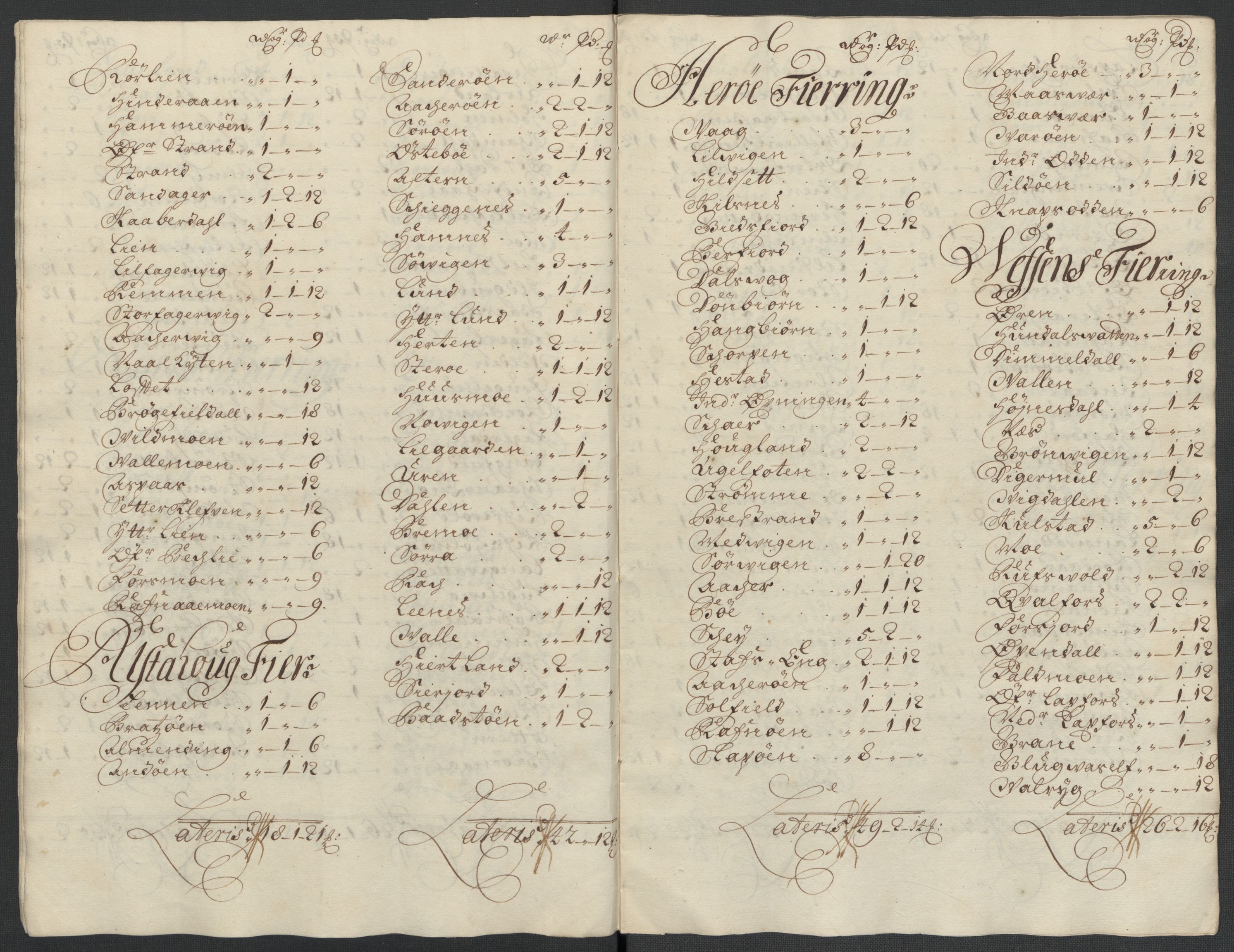 Rentekammeret inntil 1814, Reviderte regnskaper, Fogderegnskap, AV/RA-EA-4092/R65/L4509: Fogderegnskap Helgeland, 1706-1707, s. 92