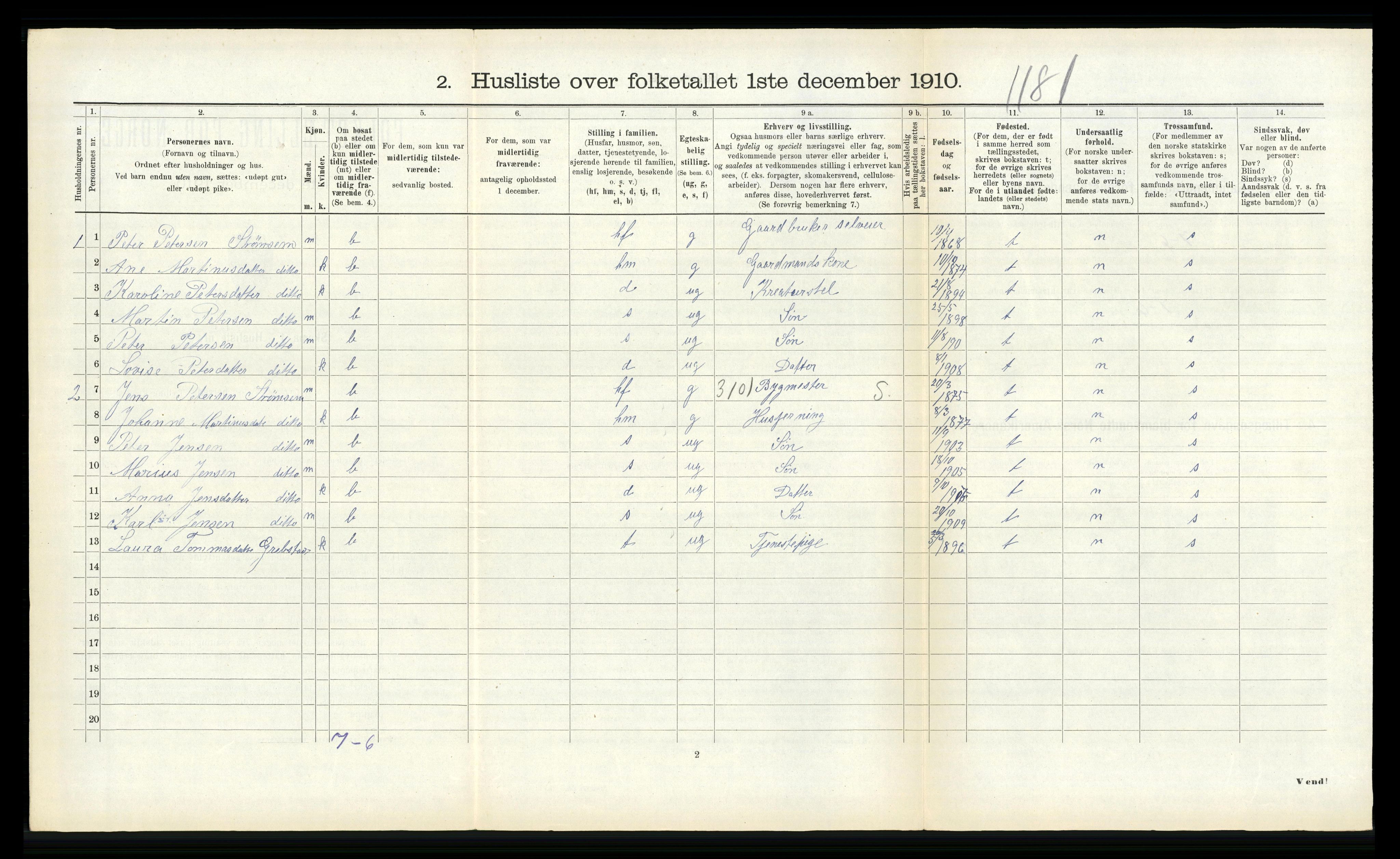 RA, Folketelling 1910 for 1528 Sykkylven herred, 1910, s. 466