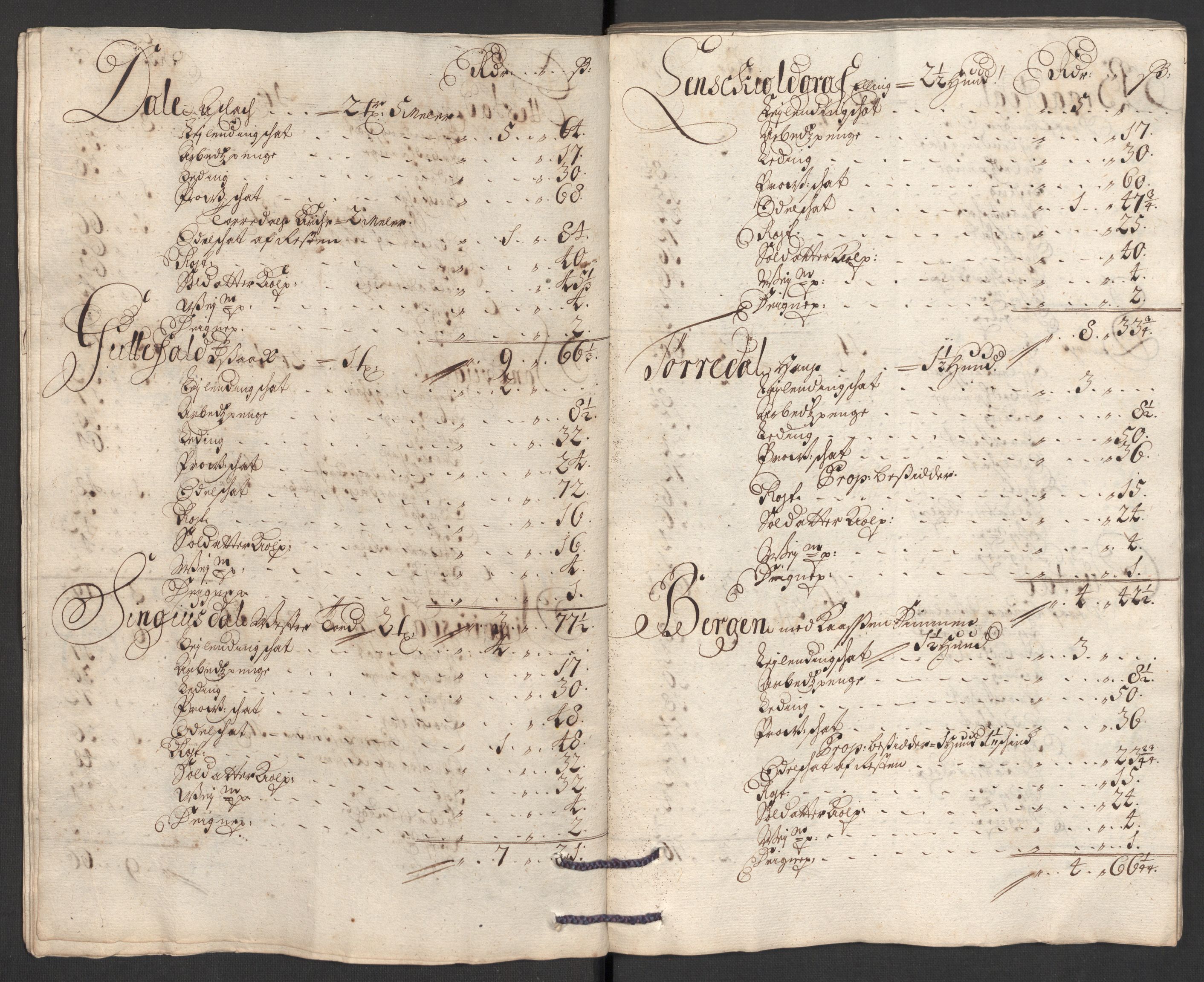 Rentekammeret inntil 1814, Reviderte regnskaper, Fogderegnskap, AV/RA-EA-4092/R36/L2114: Fogderegnskap Øvre og Nedre Telemark og Bamble, 1705, s. 44