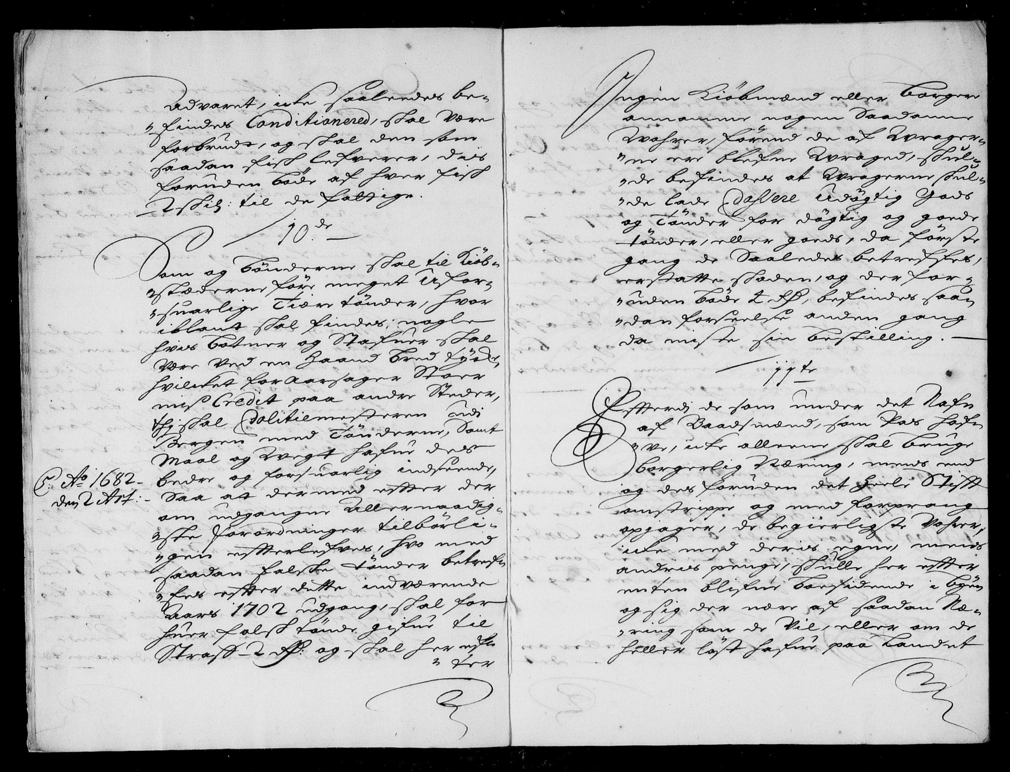 Danske Kanselli, Skapsaker, AV/RA-EA-4061/F/L0055: Skap 14, pakke 18A-18B, litra Ø, 1607-1704, s. 204