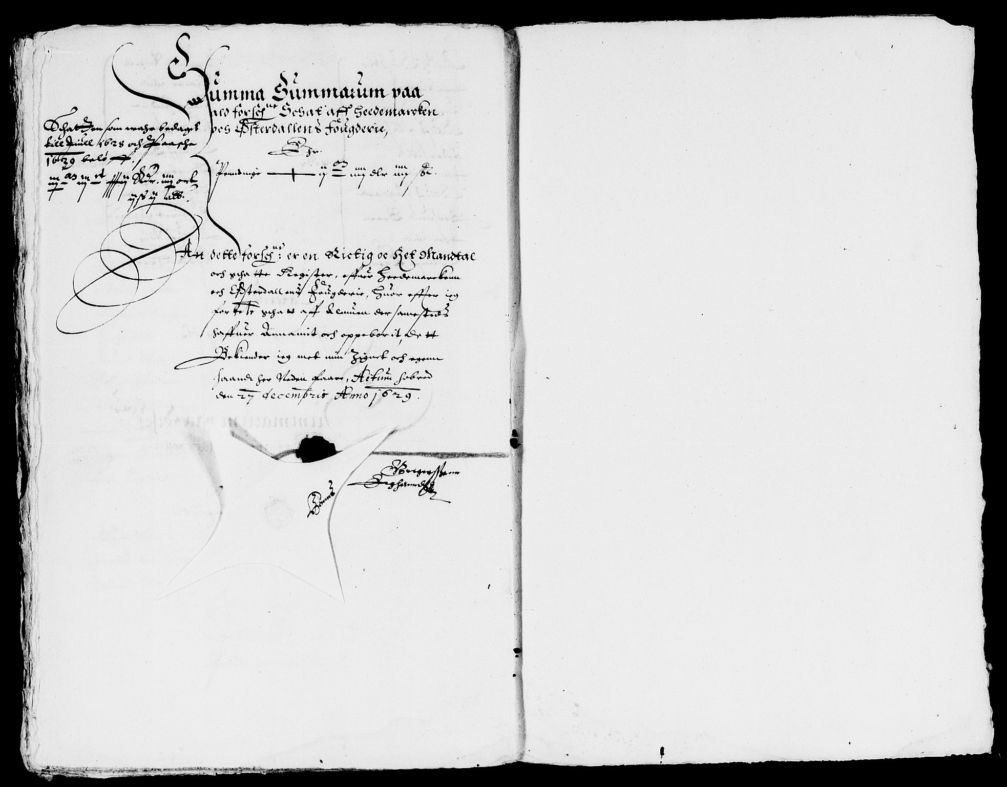 Rentekammeret inntil 1814, Reviderte regnskaper, Lensregnskaper, AV/RA-EA-5023/R/Rb/Rba/L0096: Akershus len, 1629-1630