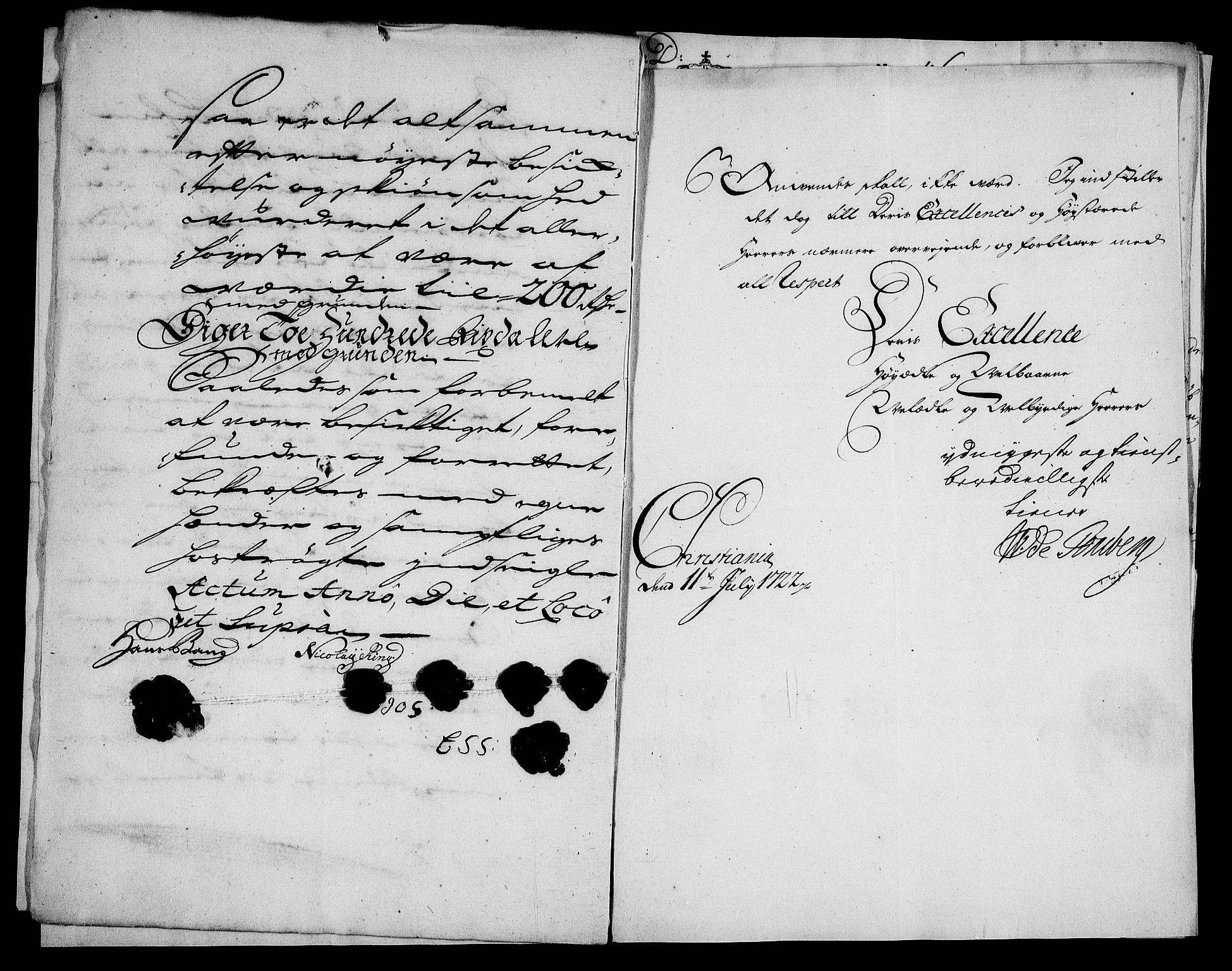 Rentekammeret inntil 1814, Realistisk ordnet avdeling, AV/RA-EA-4070/On/L0013: [Jj 14]: Forskjellige dokumenter om krongodset i Norge, 1672-1722, s. 407