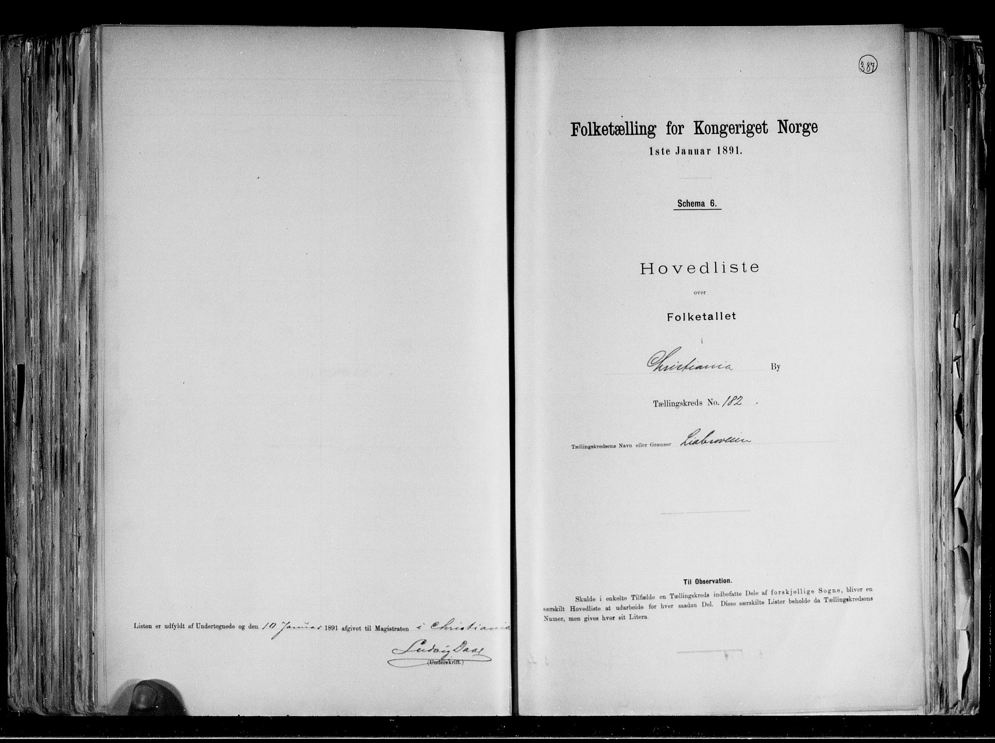 RA, Folketelling 1891 for 0301 Kristiania kjøpstad, 1891, s. 107555