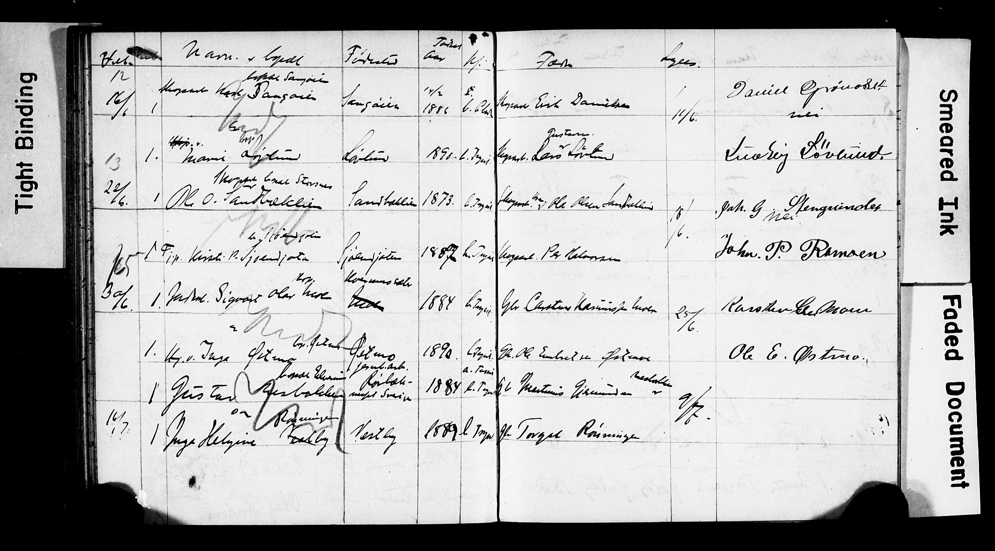 Trysil prestekontor, AV/SAH-PREST-046/I/Ie: Lysningsprotokoll nr. 2, 1900-1914