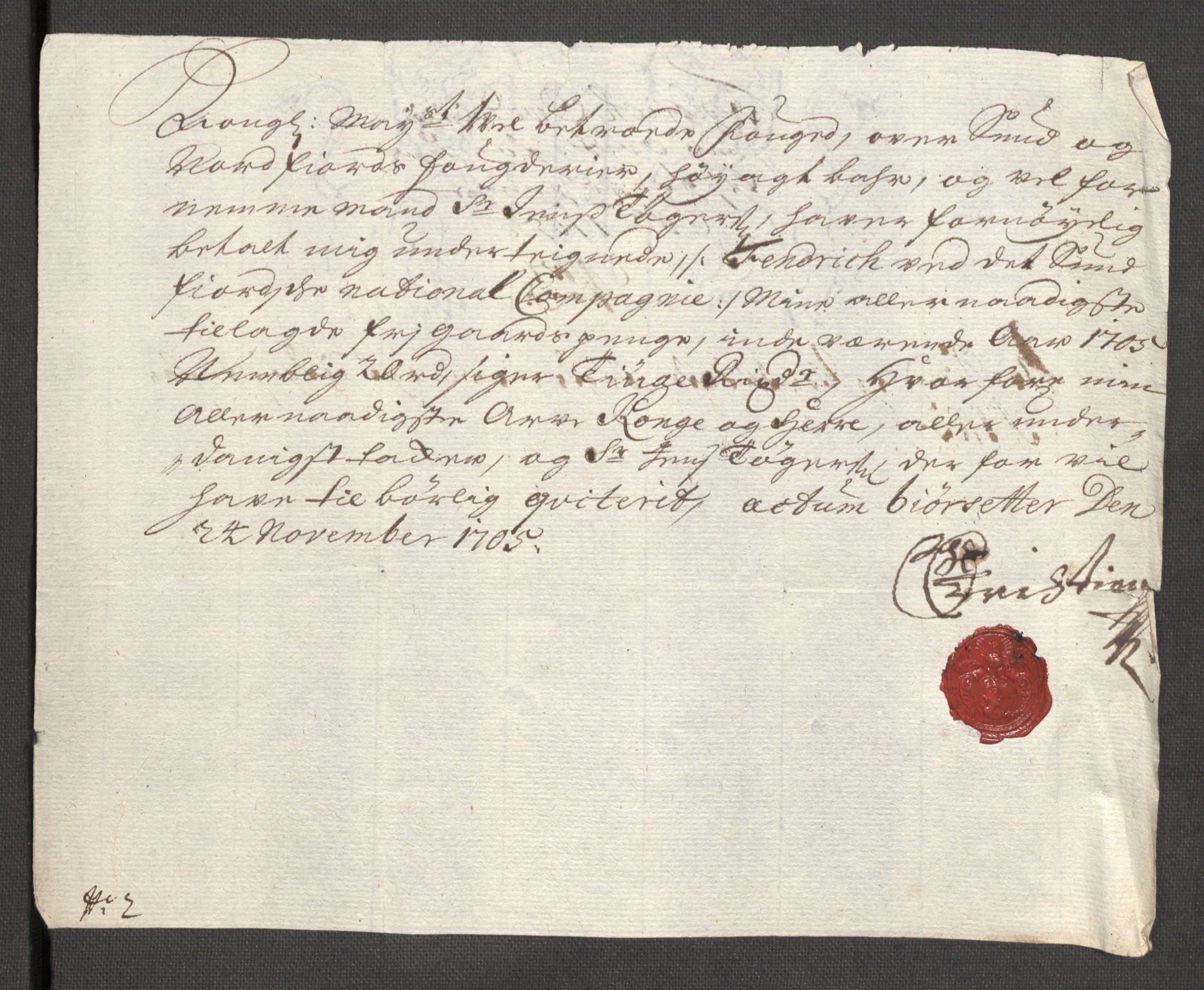 Rentekammeret inntil 1814, Reviderte regnskaper, Fogderegnskap, RA/EA-4092/R53/L3429: Fogderegnskap Sunn- og Nordfjord, 1705, s. 169