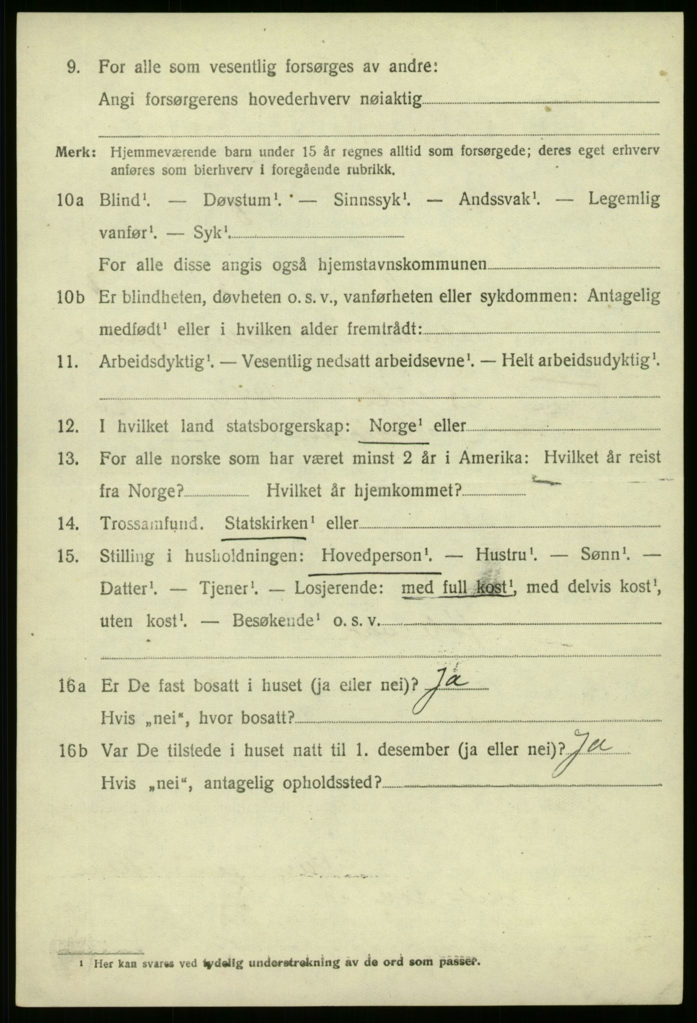 SAB, Folketelling 1920 for 1439 Sør-Vågsøy herred, 1920, s. 1665