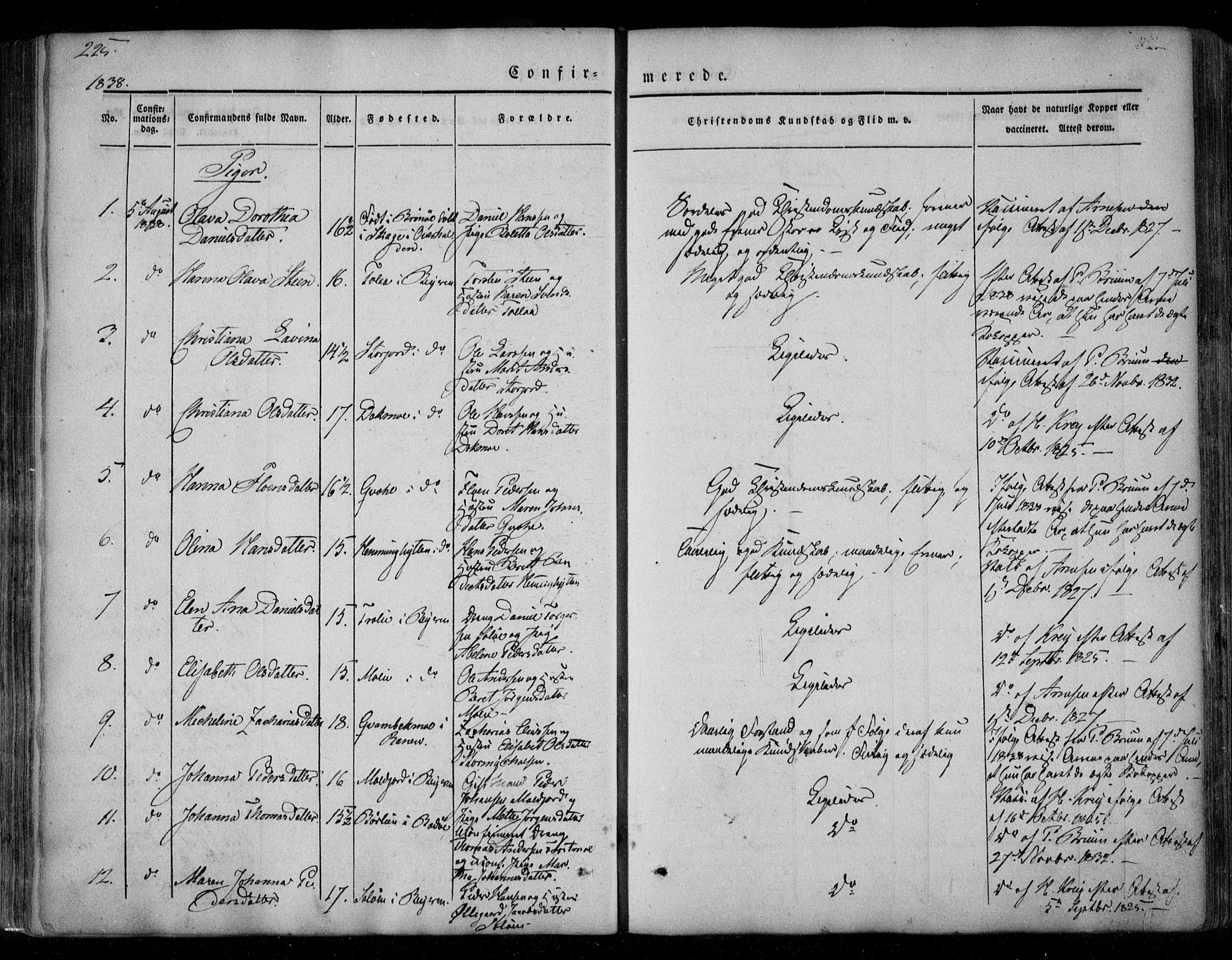 Ministerialprotokoller, klokkerbøker og fødselsregistre - Nordland, AV/SAT-A-1459/846/L0644: Ministerialbok nr. 846A02, 1837-1872, s. 225