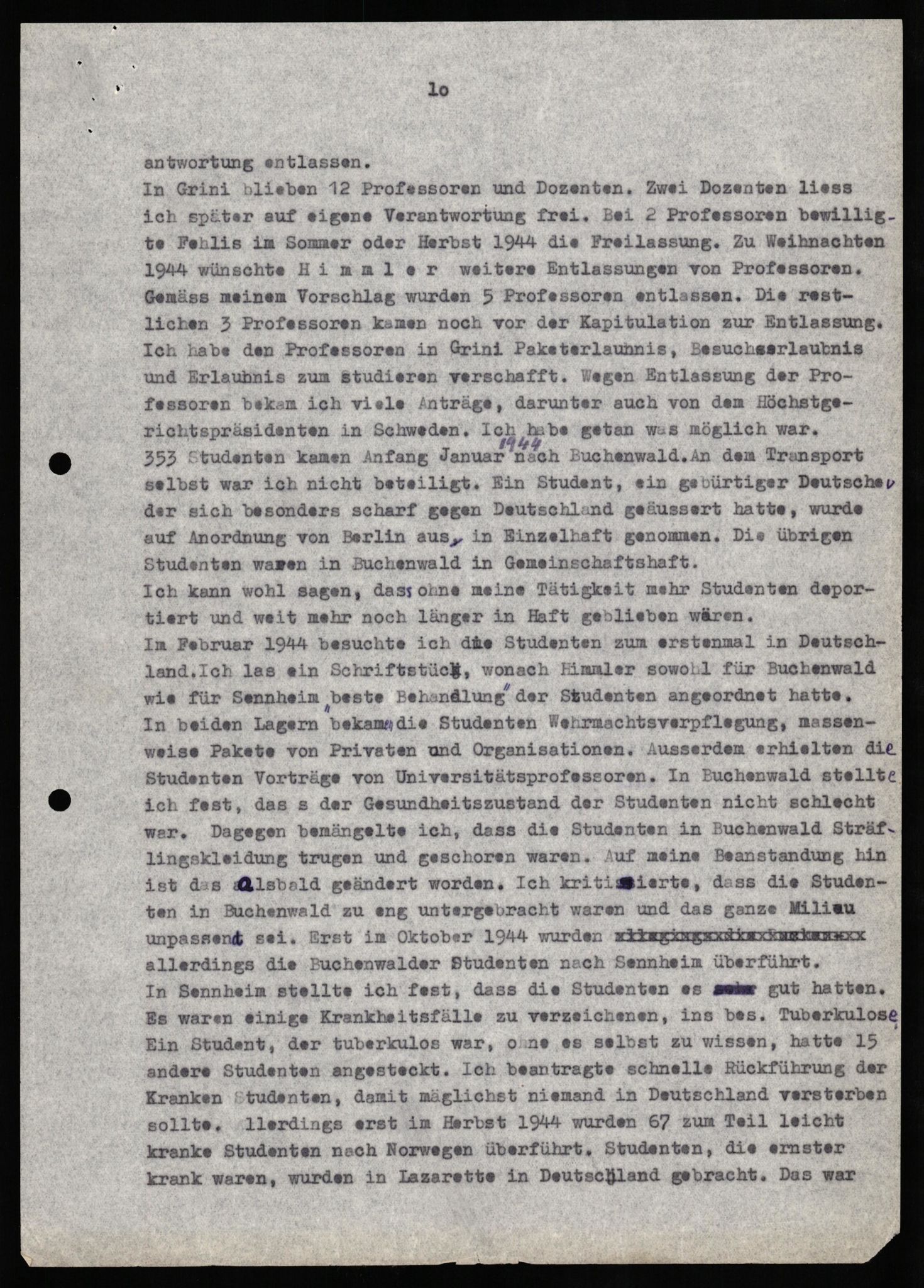 Forsvaret, Forsvarets overkommando II, AV/RA-RAFA-3915/D/Db/L0024: CI Questionaires. Tyske okkupasjonsstyrker i Norge. Tyskere., 1945-1946, s. 490