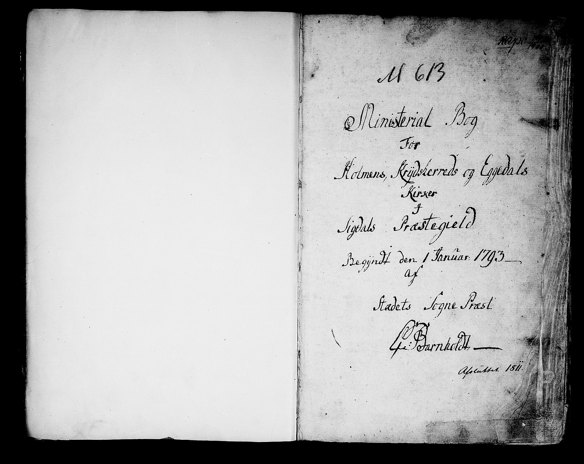 Sigdal kirkebøker, SAKO/A-245/F/Fa/L0003: Ministerialbok nr. I 3, 1793-1811