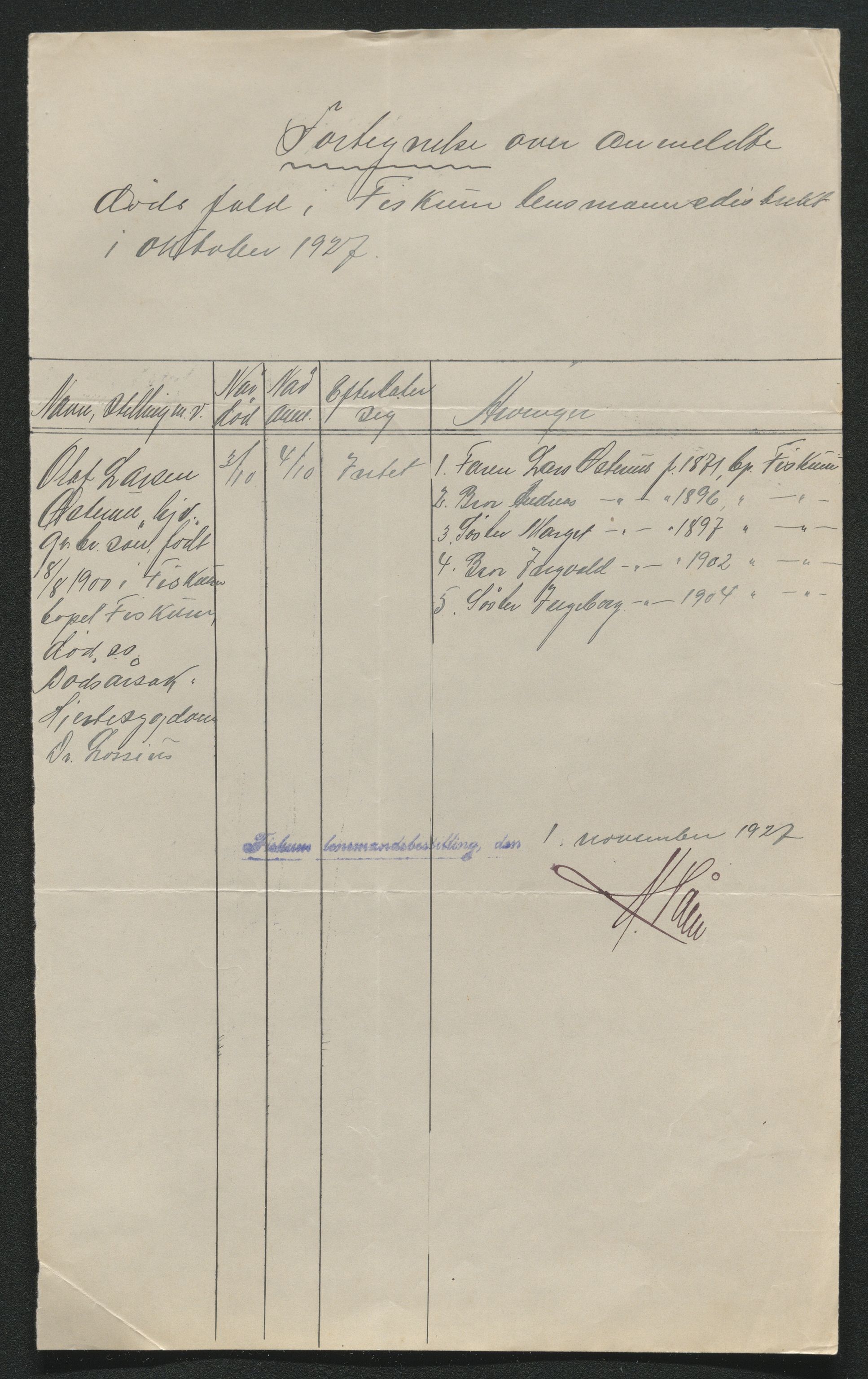 Eiker, Modum og Sigdal sorenskriveri, AV/SAKO-A-123/H/Ha/Hab/L0044: Dødsfallsmeldinger, 1926-1927, s. 1137