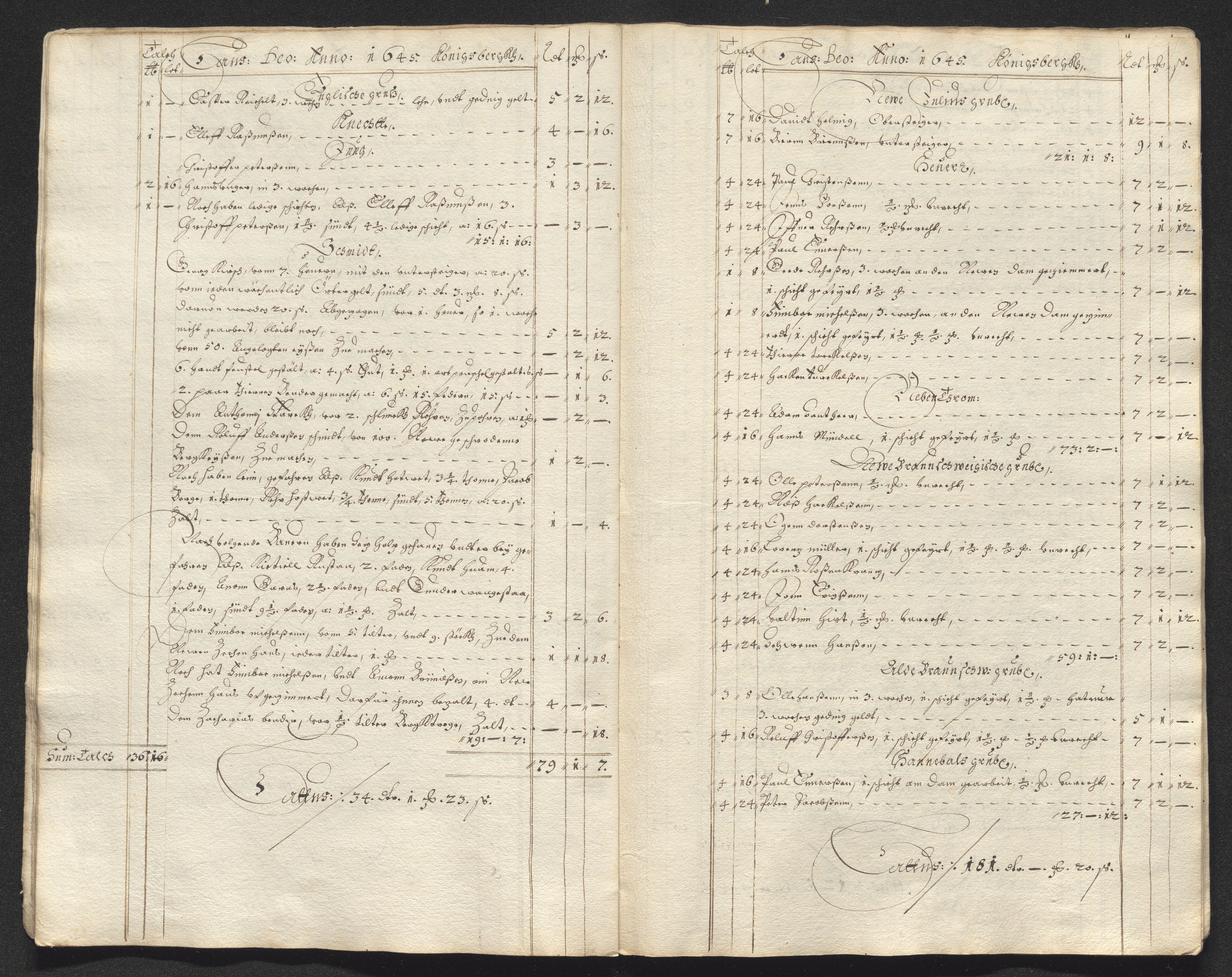 Kongsberg Sølvverk 1623-1816, AV/SAKO-EA-3135/001/D/Dc/Dcd/L0021: Utgiftsregnskap for gruver m.m. , 1645-1646, s. 137