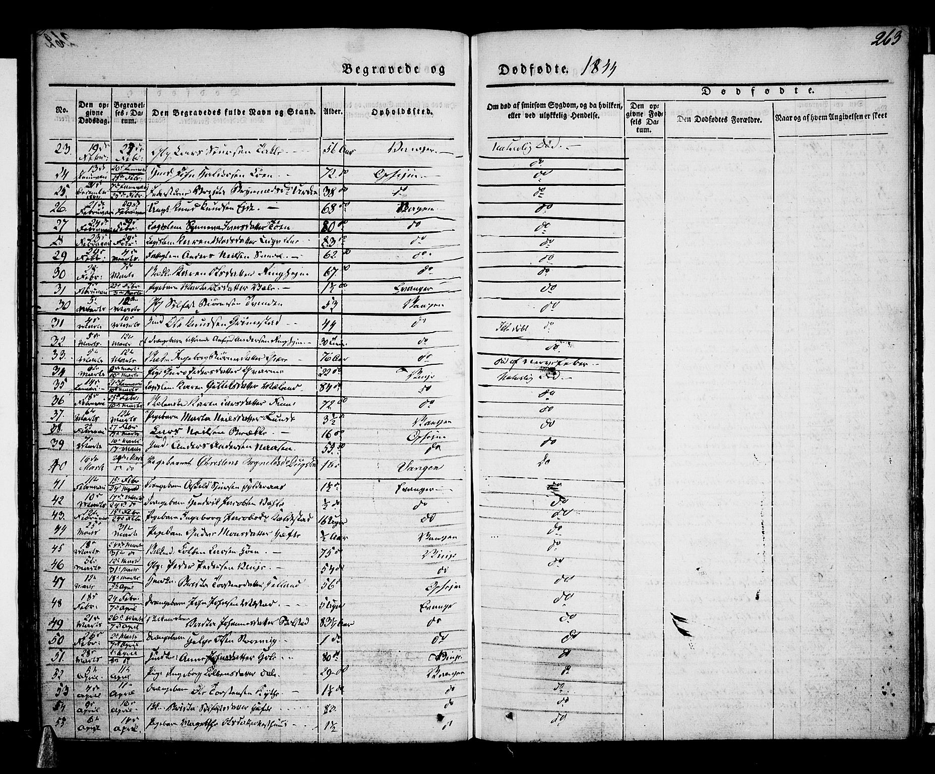 Voss sokneprestembete, AV/SAB-A-79001/H/Haa: Ministerialbok nr. A 13, 1836-1851, s. 263