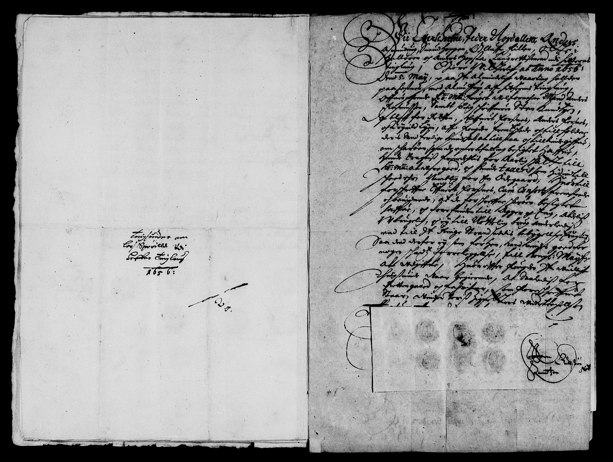 Rentekammeret inntil 1814, Reviderte regnskaper, Lensregnskaper, AV/RA-EA-5023/R/Rb/Rbw/L0126: Trondheim len, 1656-1657