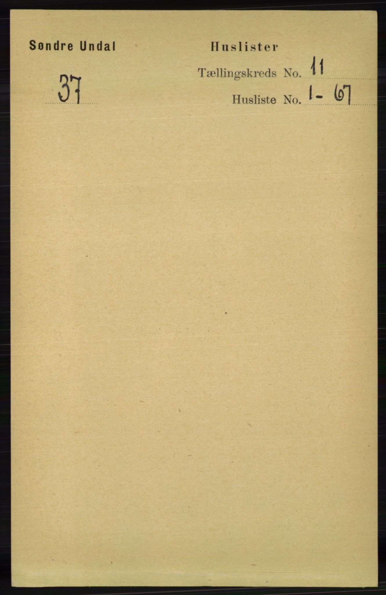 RA, Folketelling 1891 for 1029 Sør-Audnedal herred, 1891, s. 5060
