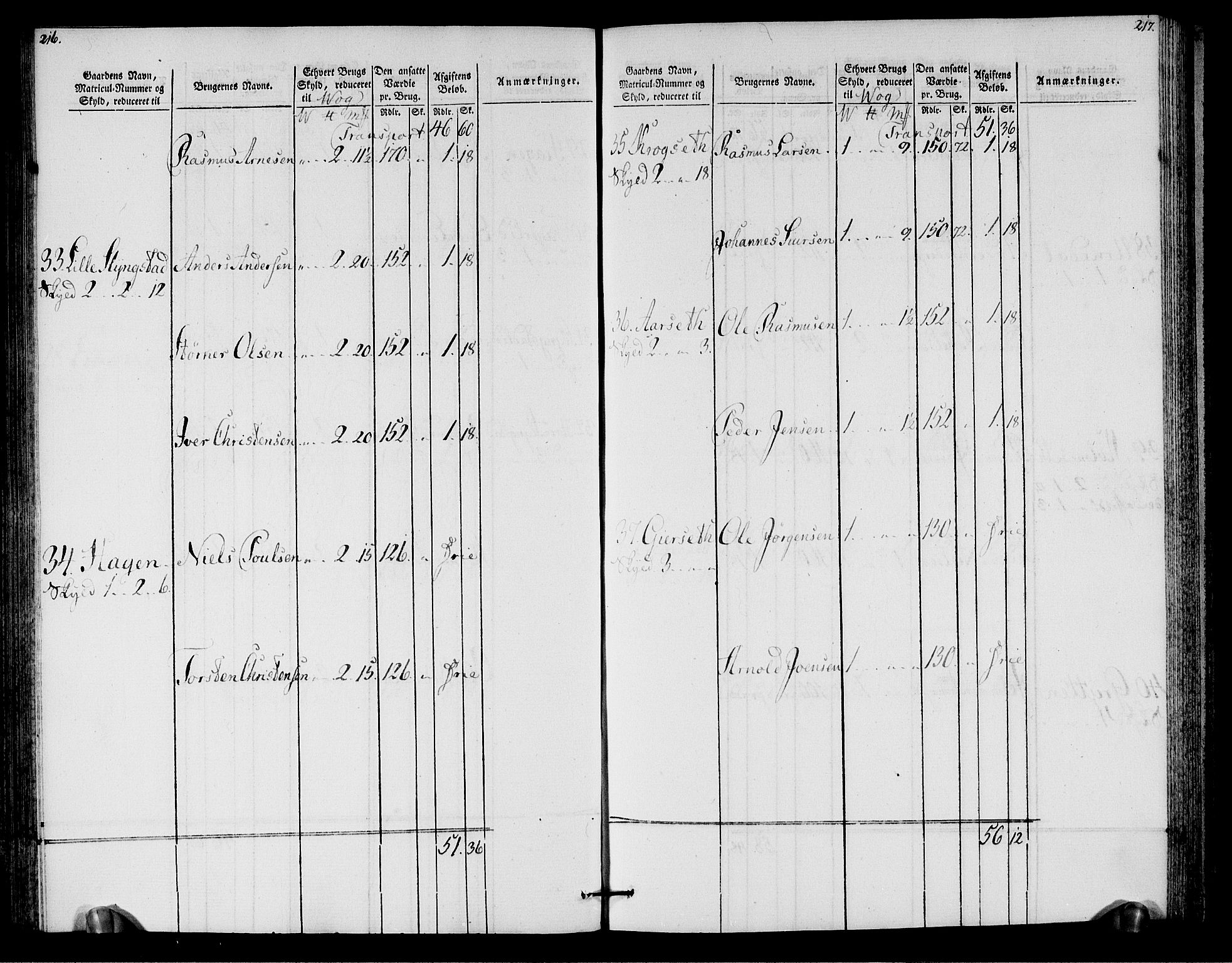 Rentekammeret inntil 1814, Realistisk ordnet avdeling, RA/EA-4070/N/Ne/Nea/L0125a: Sunnmøre fogderi. Oppebørselsregister for fogderiets nordre del, 1803, s. 110