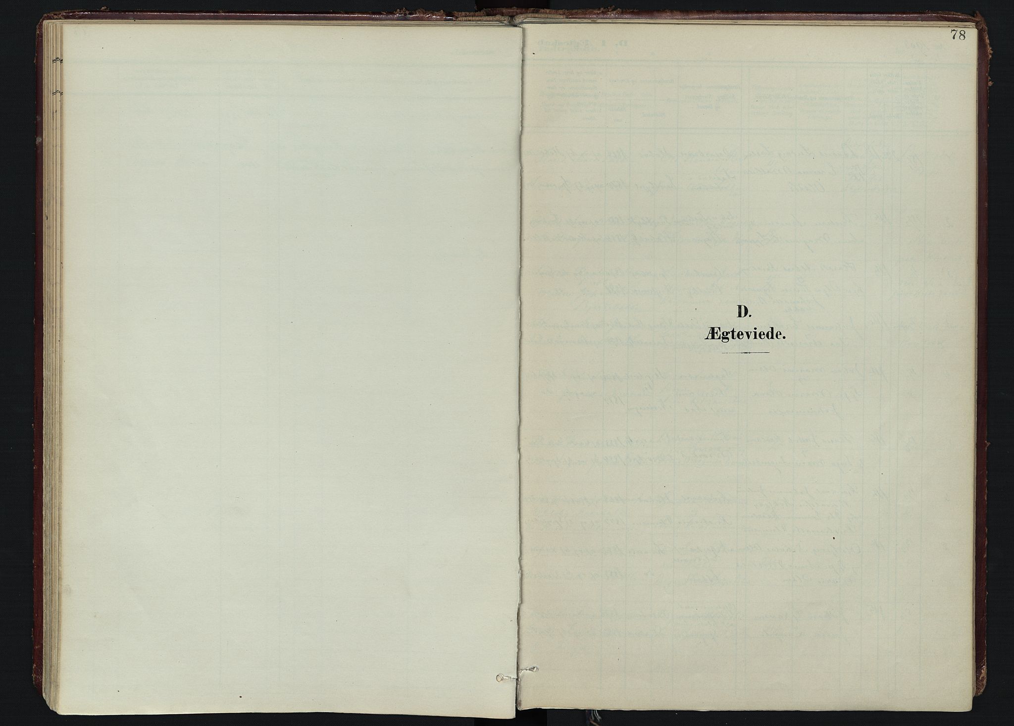 Spydeberg prestekontor Kirkebøker, AV/SAO-A-10924/F/Fa/L0009: Ministerialbok nr. I 9, 1900-1926, s. 78