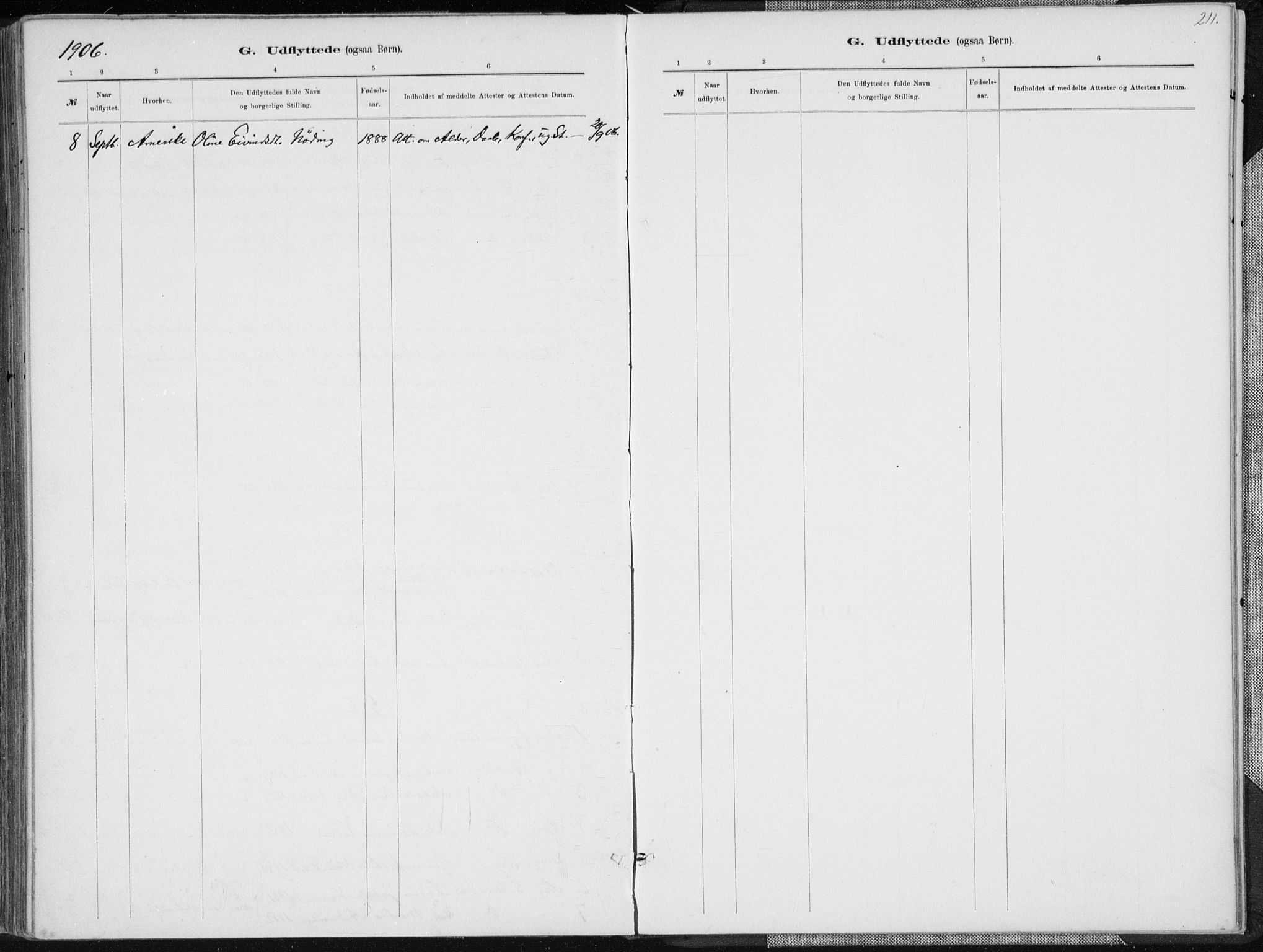 Holum sokneprestkontor, SAK/1111-0022/F/Fa/Faa/L0007: Ministerialbok nr. A 7, 1884-1907, s. 211