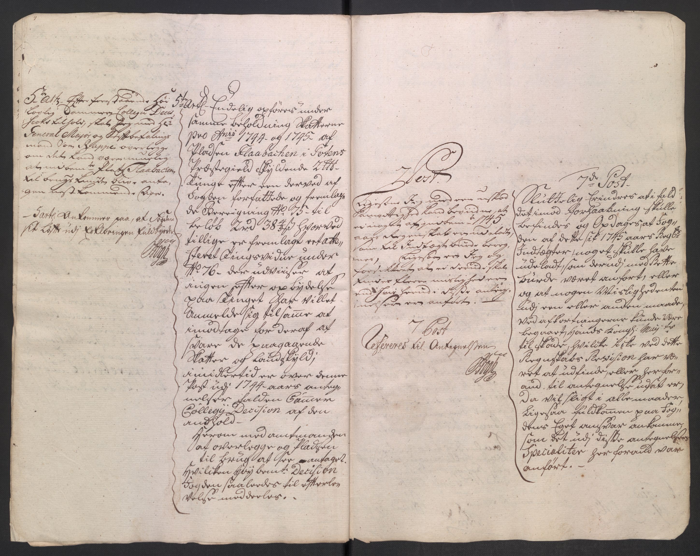 Rentekammeret inntil 1814, Reviderte regnskaper, Fogderegnskap, RA/EA-4092/R18/L1345: Fogderegnskap Hadeland, Toten og Valdres, 1745-1746, s. 324