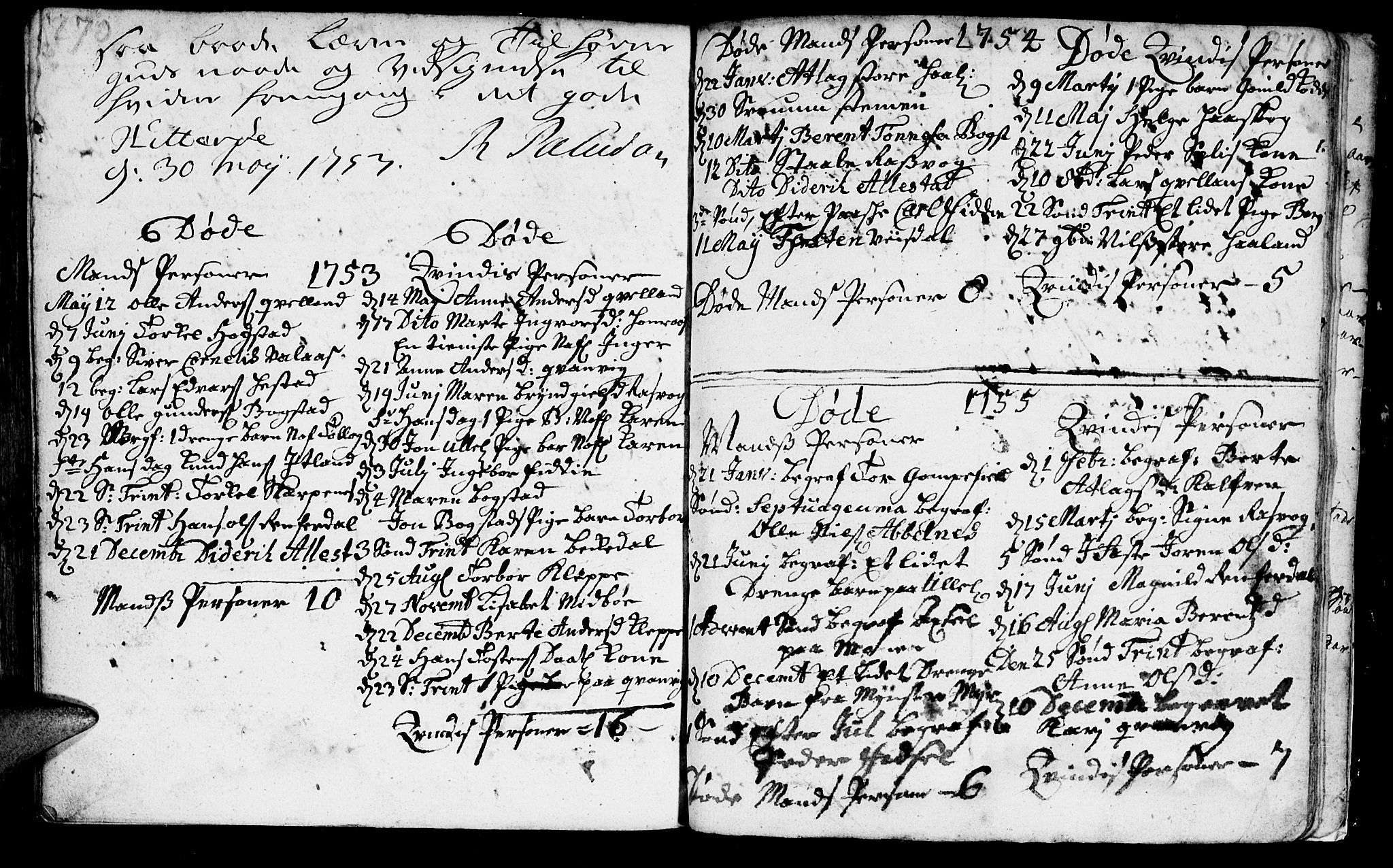 Flekkefjord sokneprestkontor, AV/SAK-1111-0012/F/Fa/Fab/L0001: Ministerialbok nr. A 1, 1750-1780, s. 270-271