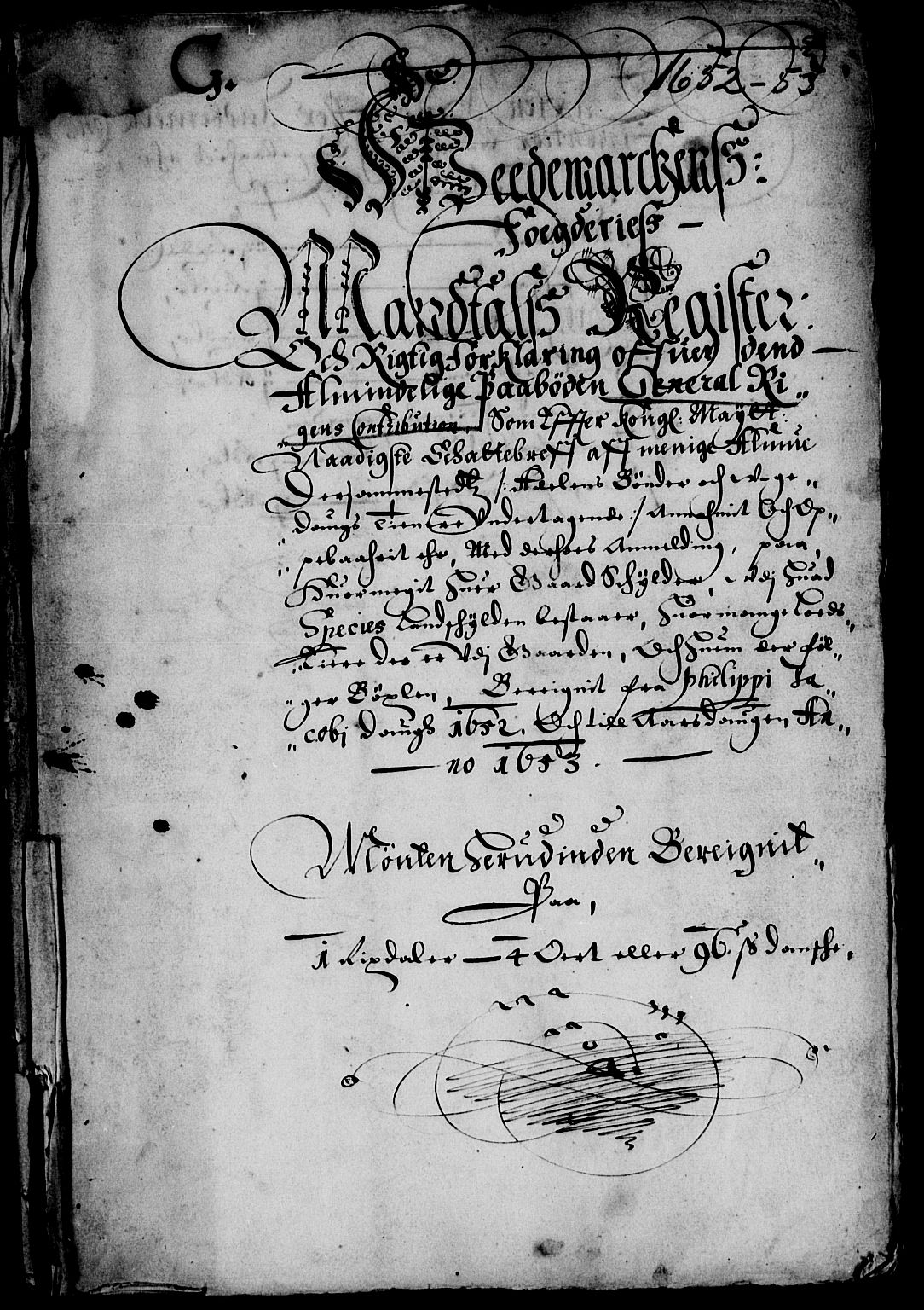 Rentekammeret inntil 1814, Reviderte regnskaper, Lensregnskaper, AV/RA-EA-5023/R/Rb/Rba/L0211: Akershus len, 1652
