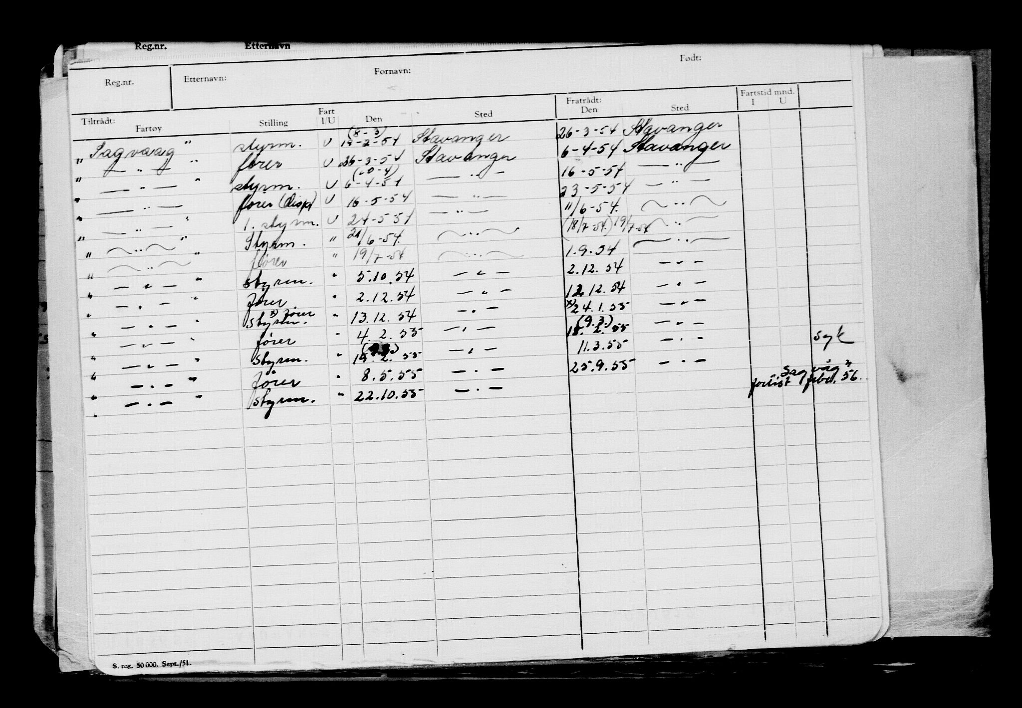 Direktoratet for sjømenn, AV/RA-S-3545/G/Gb/L0168: Hovedkort, 1919, s. 437