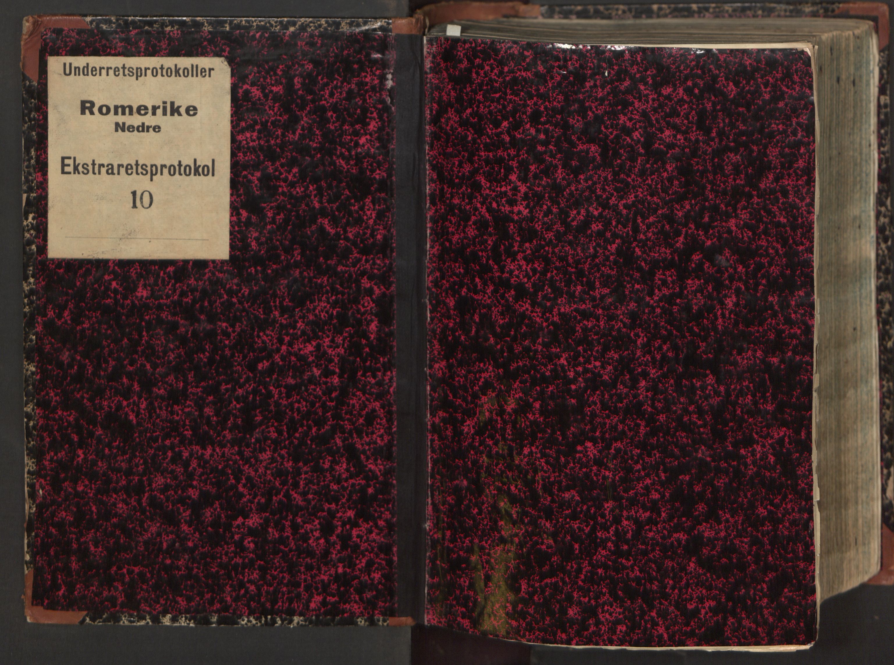 Nedre Romerike sorenskriveri, SAO/A-10469/F/Fc/L0010: Ekstrarettsprotokoll, 1826-1830