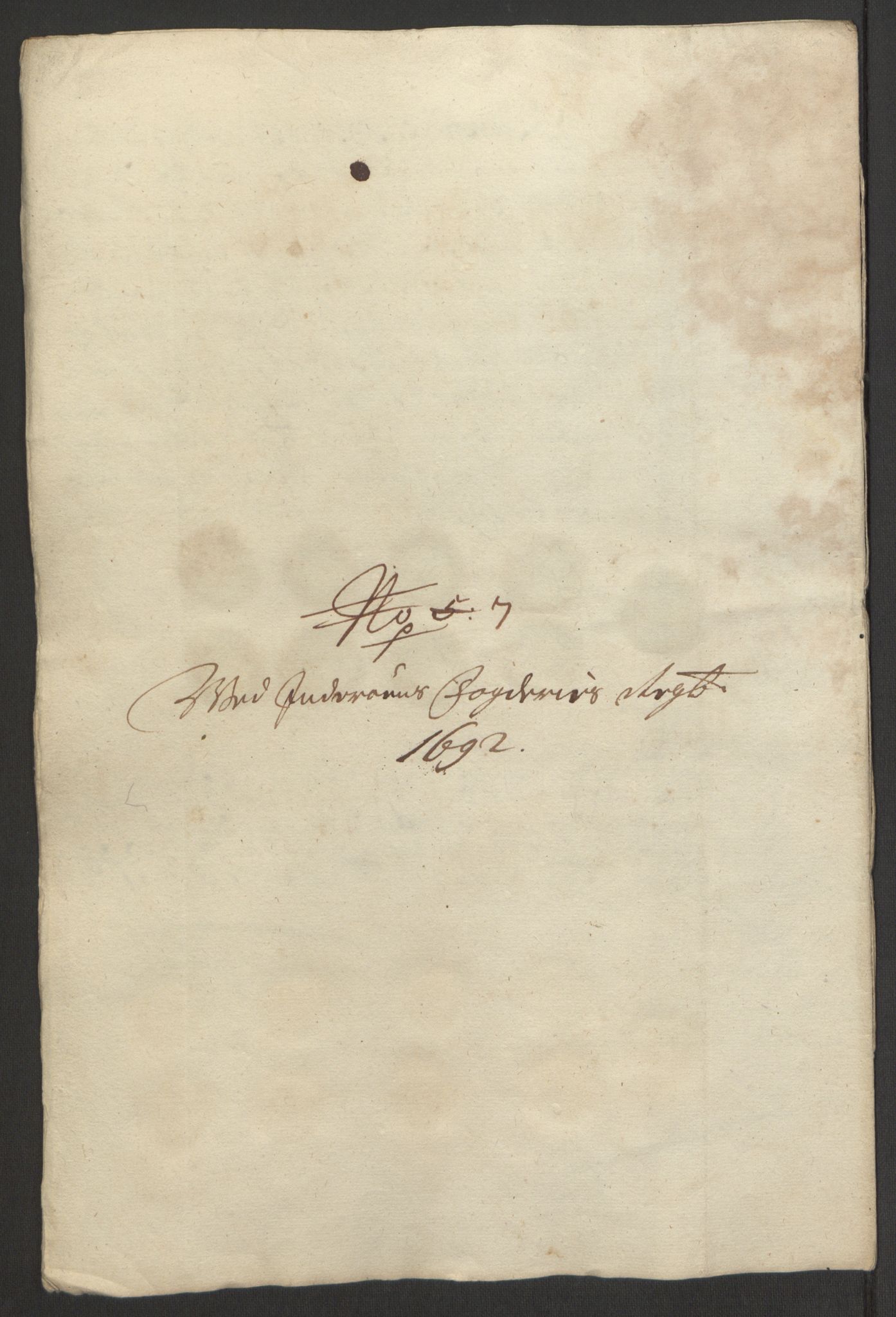 Rentekammeret inntil 1814, Reviderte regnskaper, Fogderegnskap, AV/RA-EA-4092/R63/L4308: Fogderegnskap Inderøy, 1692-1694, s. 247