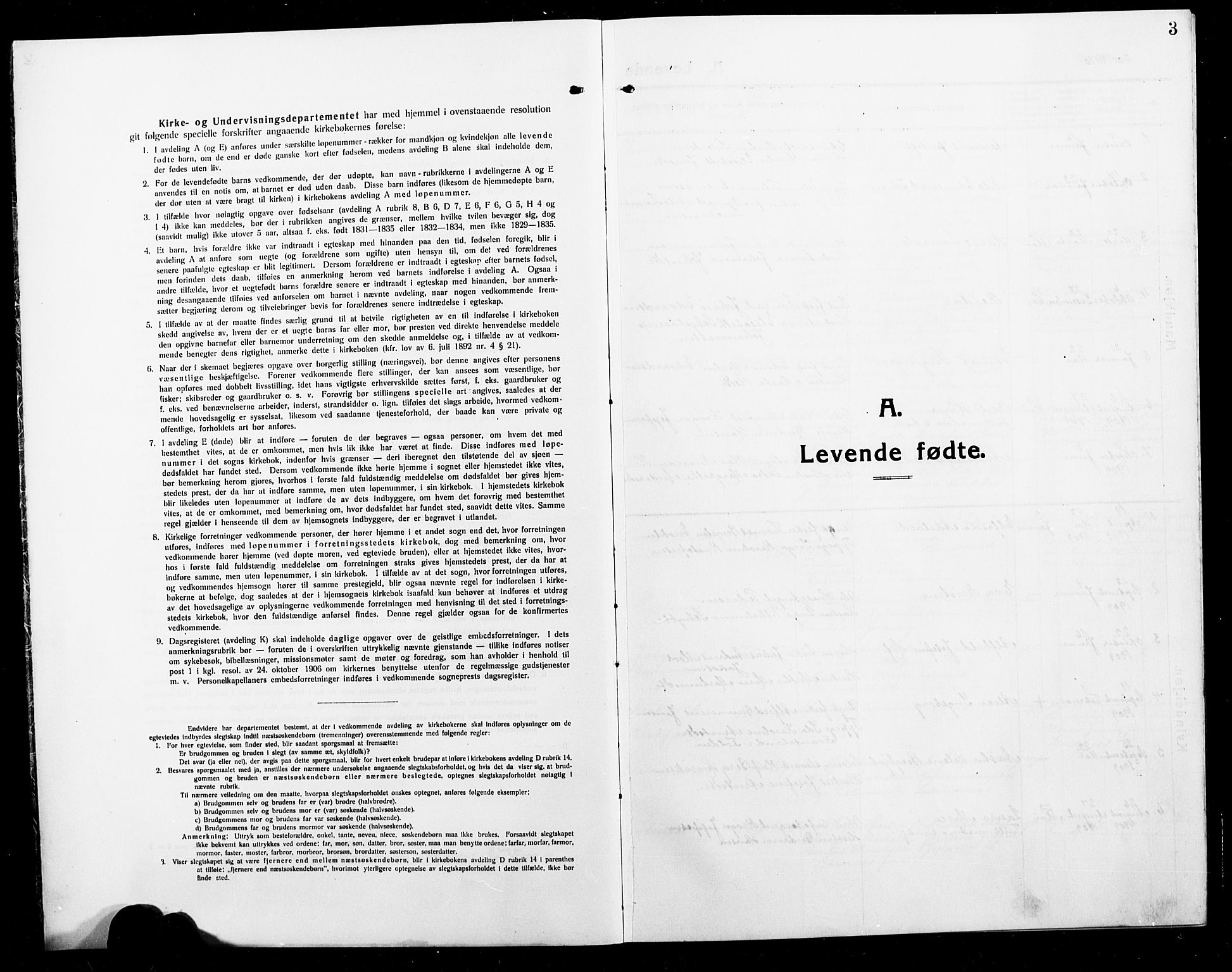 Ministerialprotokoller, klokkerbøker og fødselsregistre - Nordland, AV/SAT-A-1459/859/L0861: Klokkerbok nr. 859C07, 1910-1925, s. 3