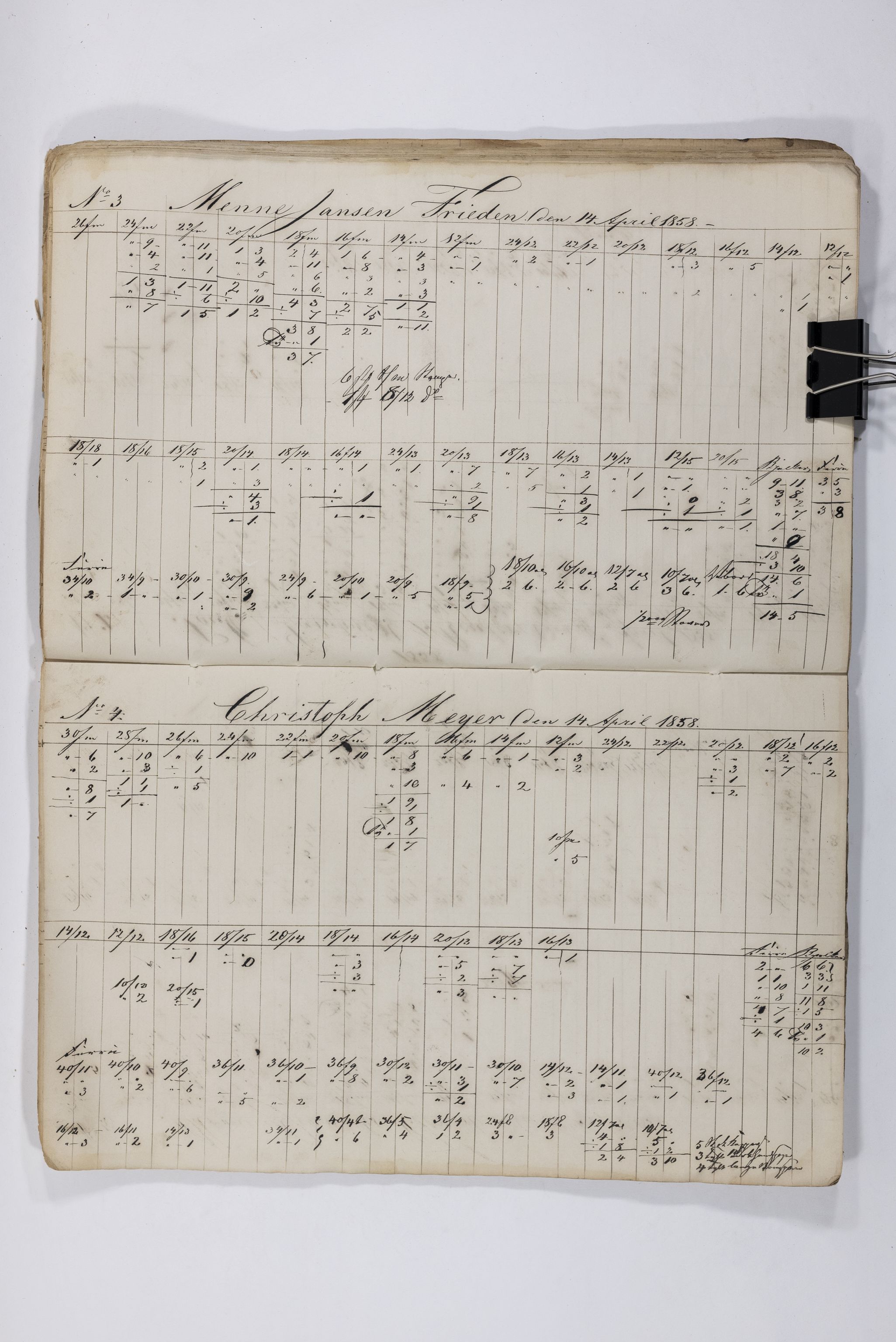 Blehr/ Kjellestad, TEMU/TGM-A-1212/E/Eb/L0008: Ladnings Liste, 1857-1859, s. 46