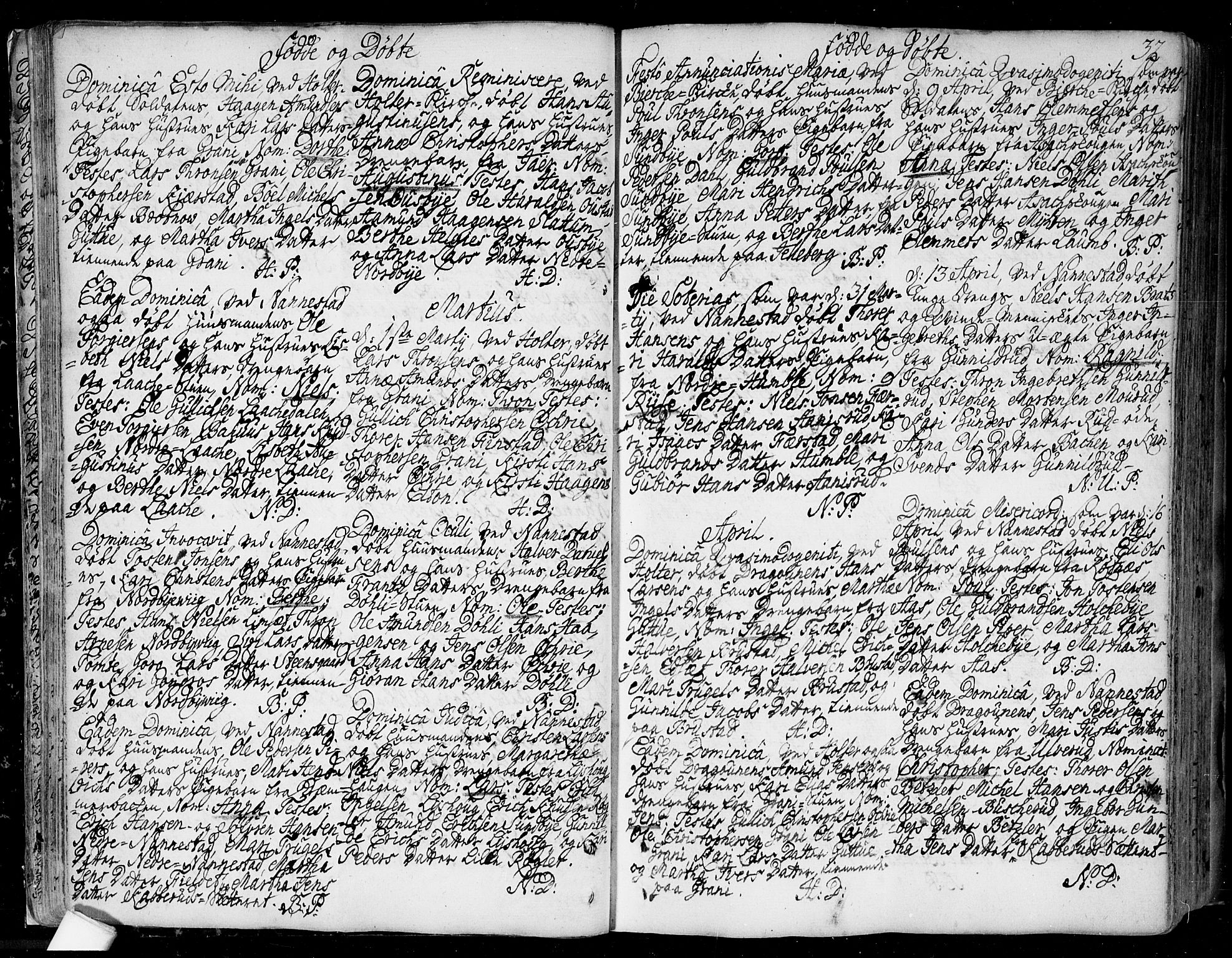 Nannestad prestekontor Kirkebøker, SAO/A-10414a/F/Fa/L0006: Ministerialbok nr. I 6, 1739-1754, s. 32