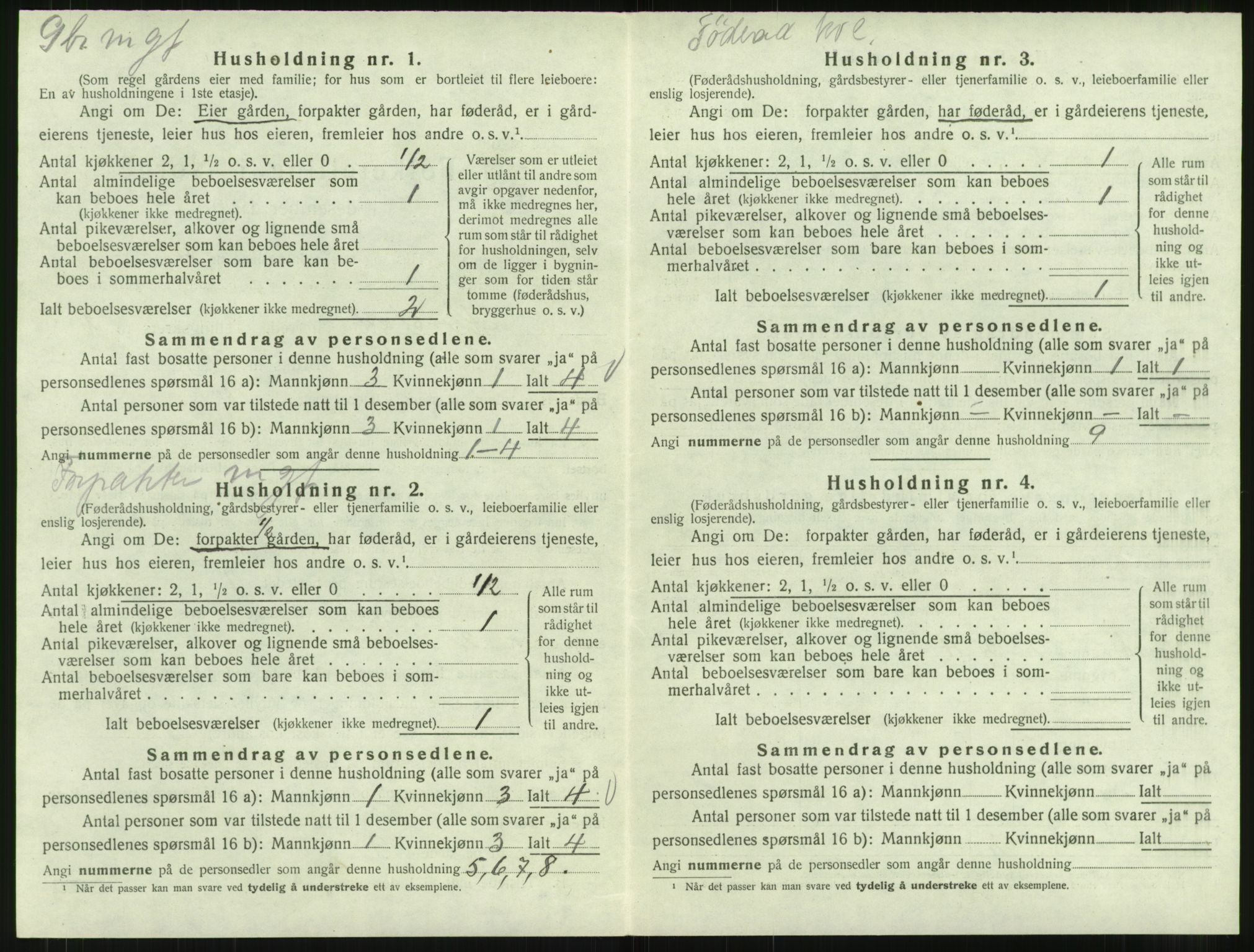 SAT, Folketelling 1920 for 1552 Kornstad herred, 1920, s. 136