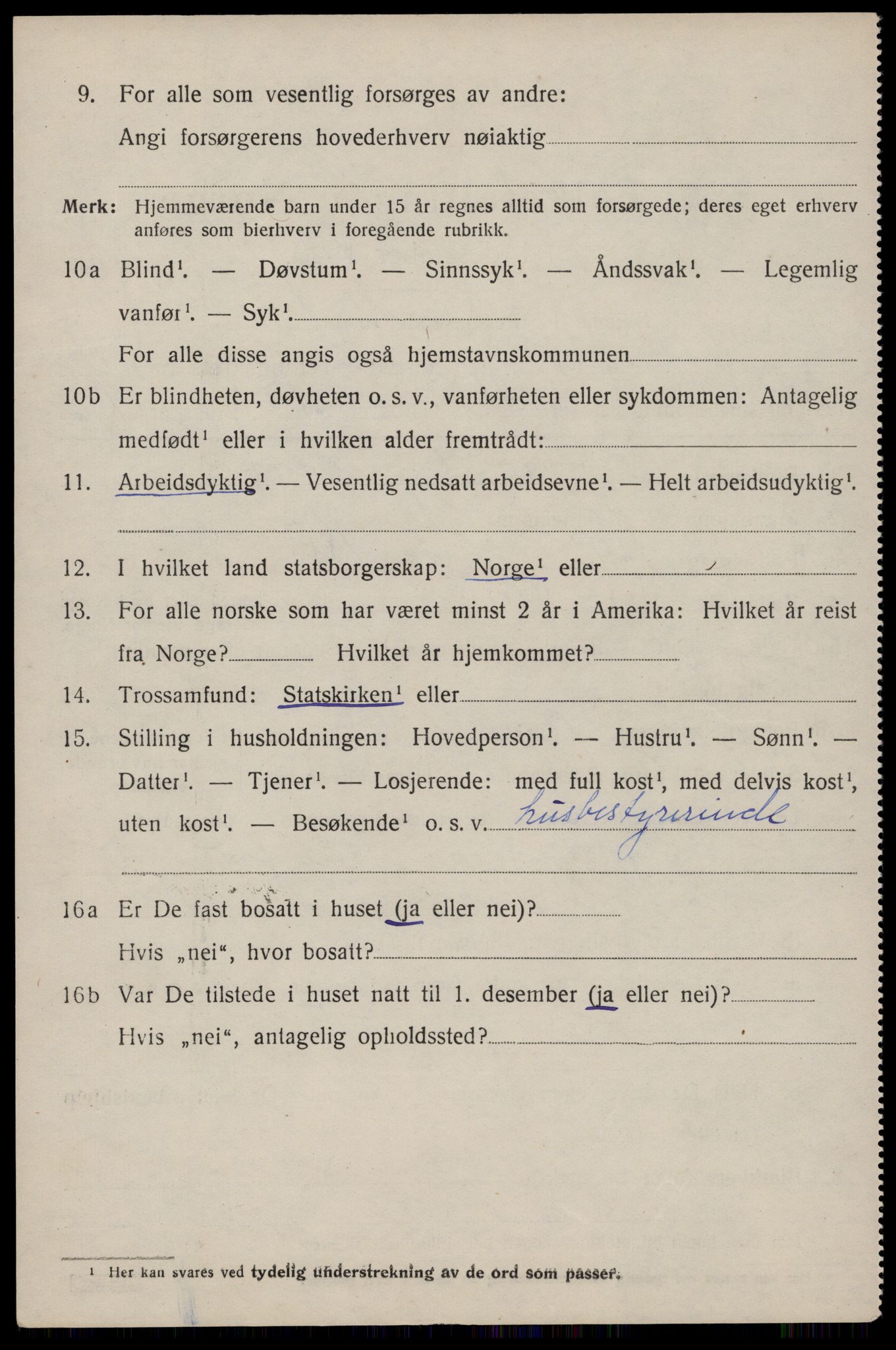 SAST, Folketelling 1920 for 1126 Hetland herred, 1920, s. 20280