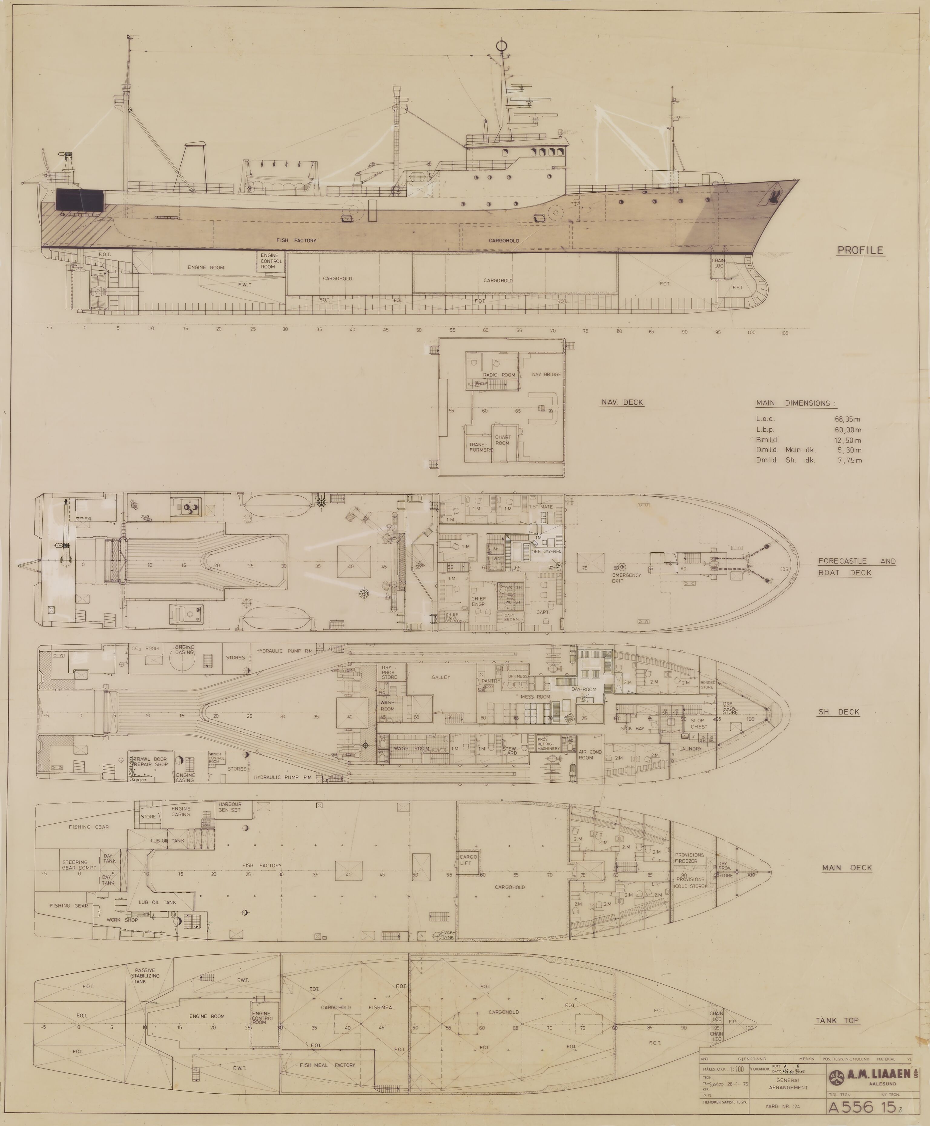 A.M. Liaaen, IKAM/P-00090/T/Tb/Tbi/L0001/0024: Rull-arkiv (register i Taa: 15): rull 1 - 80, 1977