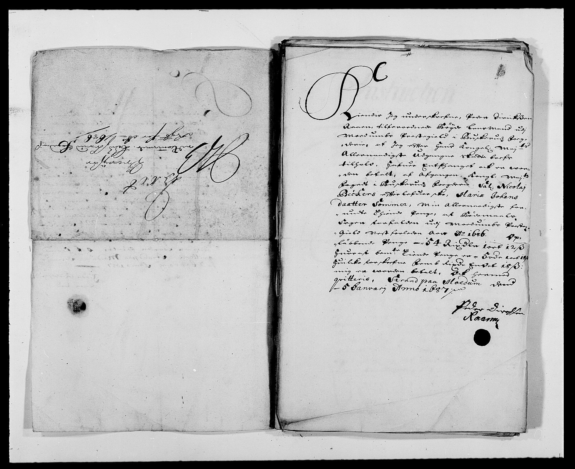 Rentekammeret inntil 1814, Reviderte regnskaper, Fogderegnskap, RA/EA-4092/R25/L1678: Fogderegnskap Buskerud, 1685-1686, s. 395
