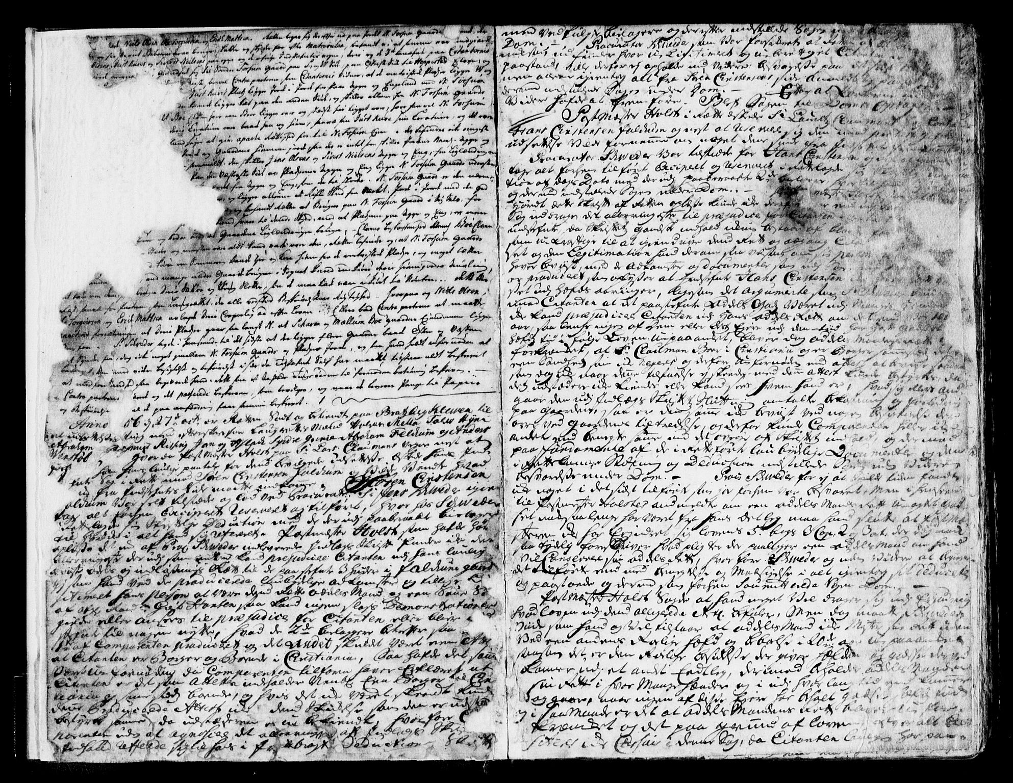 Bamble sorenskriveri, SAKO/A-214/F/Fa/Faa/L0016: Tingbok, 1756-1761, s. 2