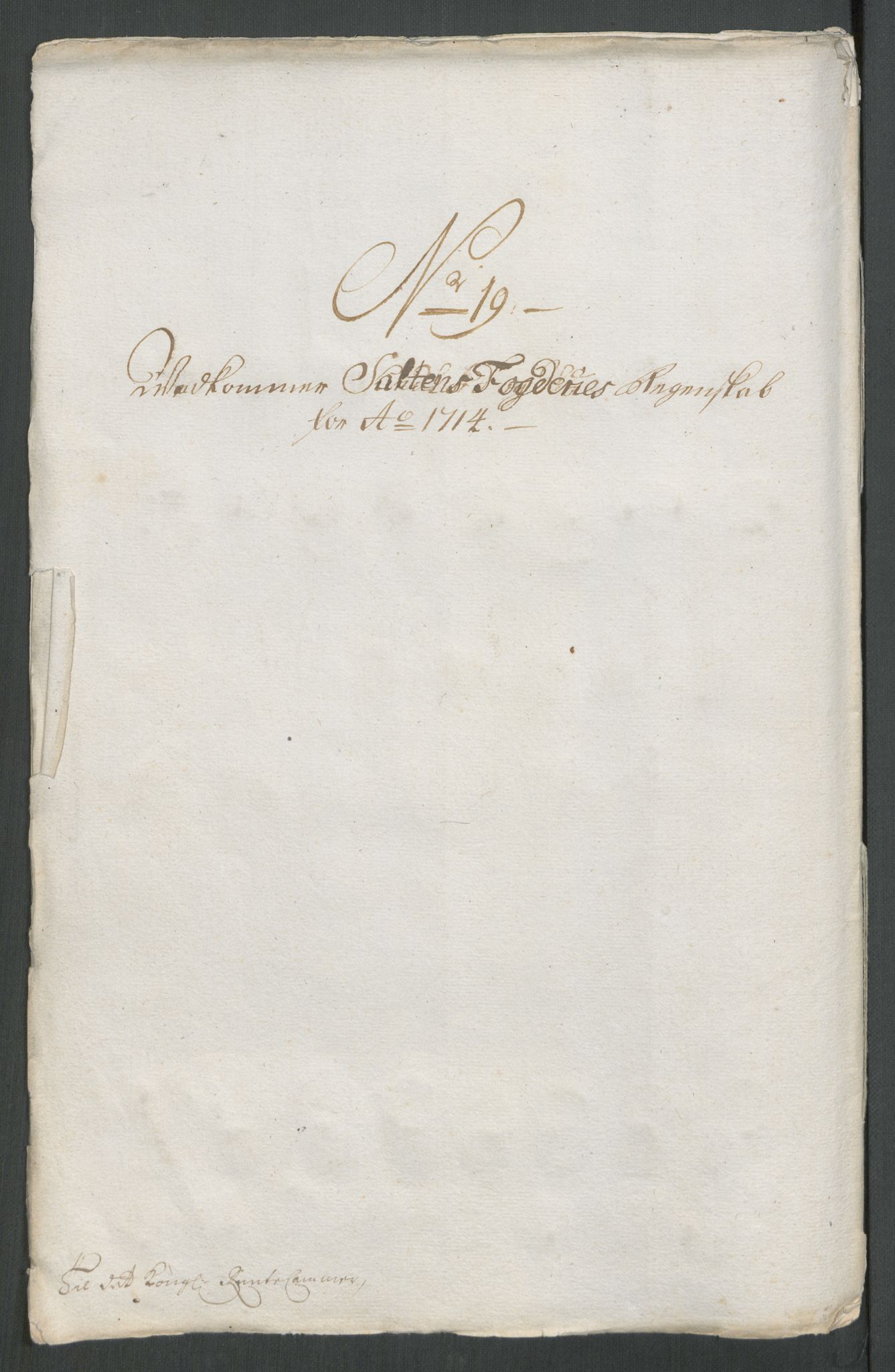 Rentekammeret inntil 1814, Reviderte regnskaper, Fogderegnskap, AV/RA-EA-4092/R66/L4584: Fogderegnskap Salten, 1714, s. 128