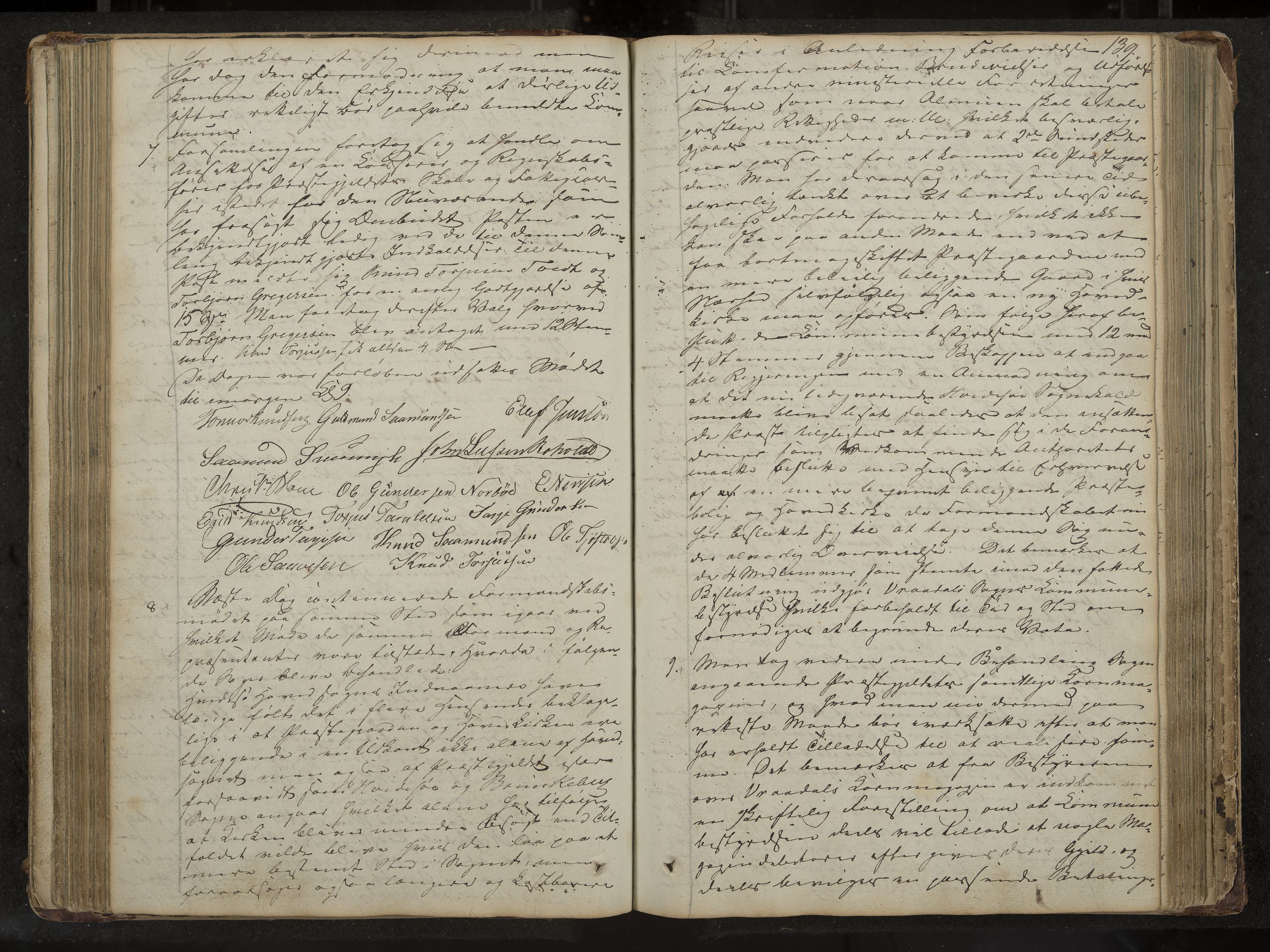 Kviteseid formannskap og sentraladministrasjon, IKAK/0829021/A/Aa/L0001: Møtebok med register, 1837-1866, s. 139