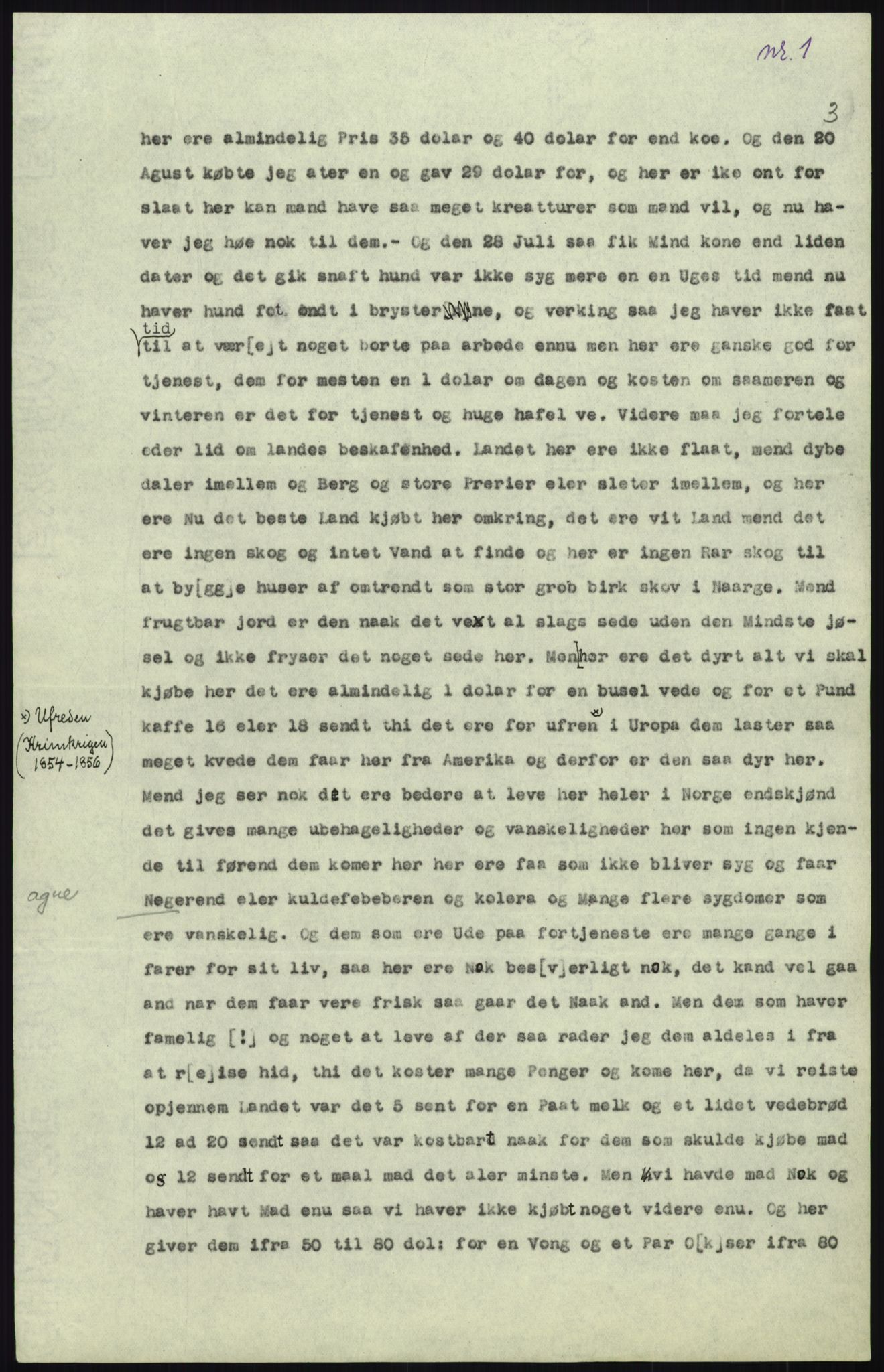 Samlinger til kildeutgivelse, Amerikabrevene, AV/RA-EA-4057/F/L0008: Innlån fra Hedmark: Gamkind - Semmingsen, 1838-1914, s. 357