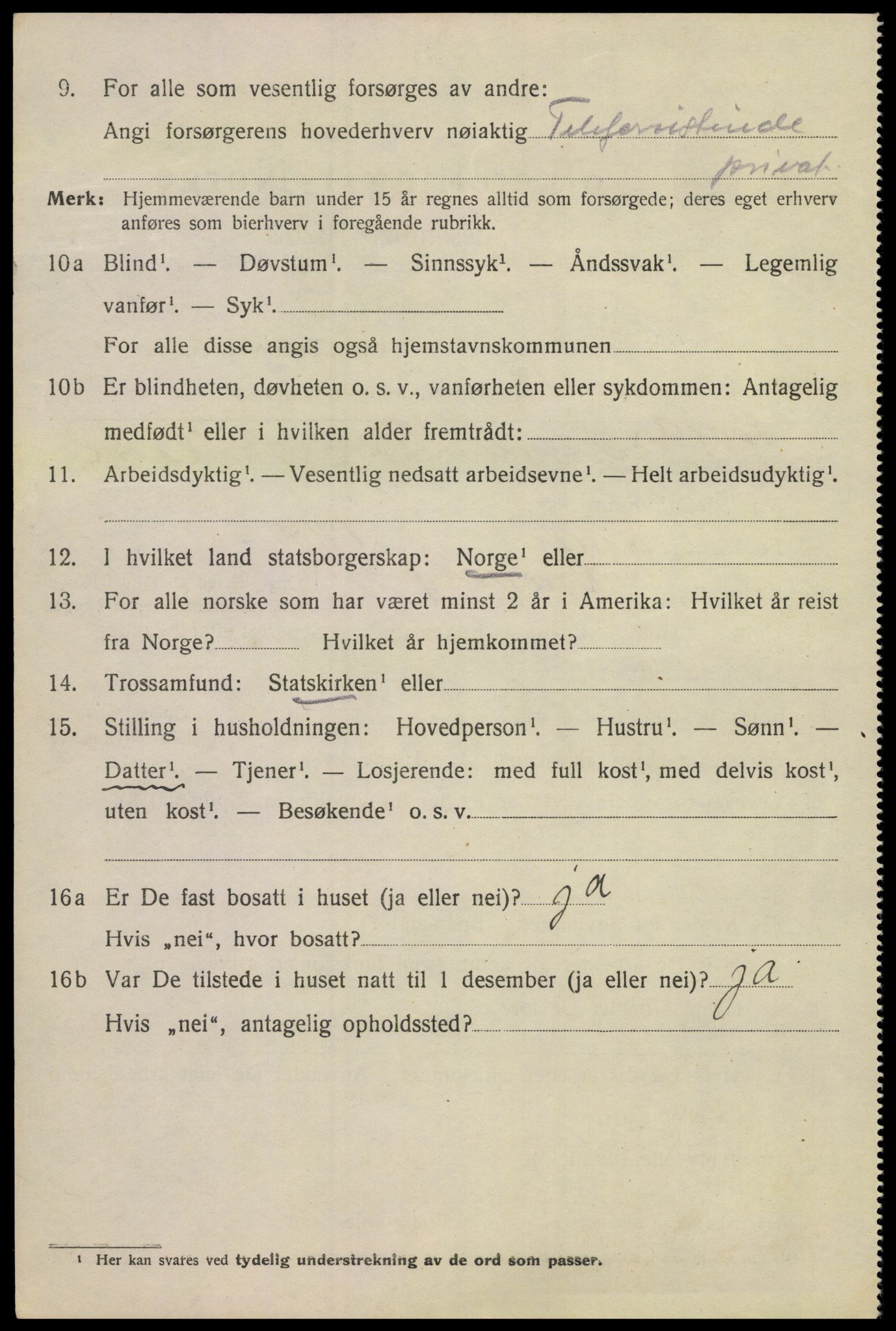 SAKO, Folketelling 1920 for 0801 Kragerø kjøpstad, 1920, s. 5554
