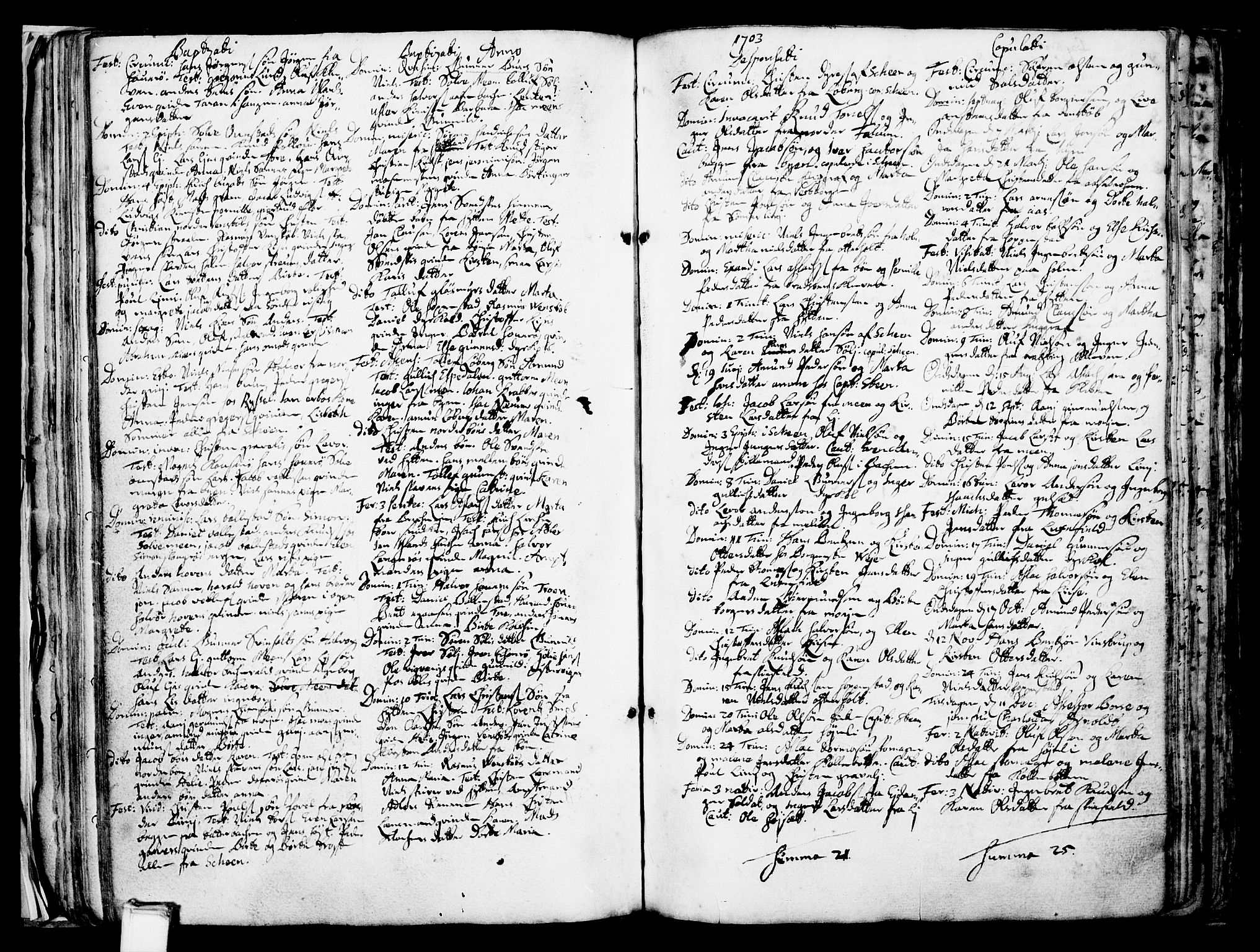 Gjerpen kirkebøker, SAKO/A-265/F/Fa/L0001: Ministerialbok nr. I 1, 1681-1746
