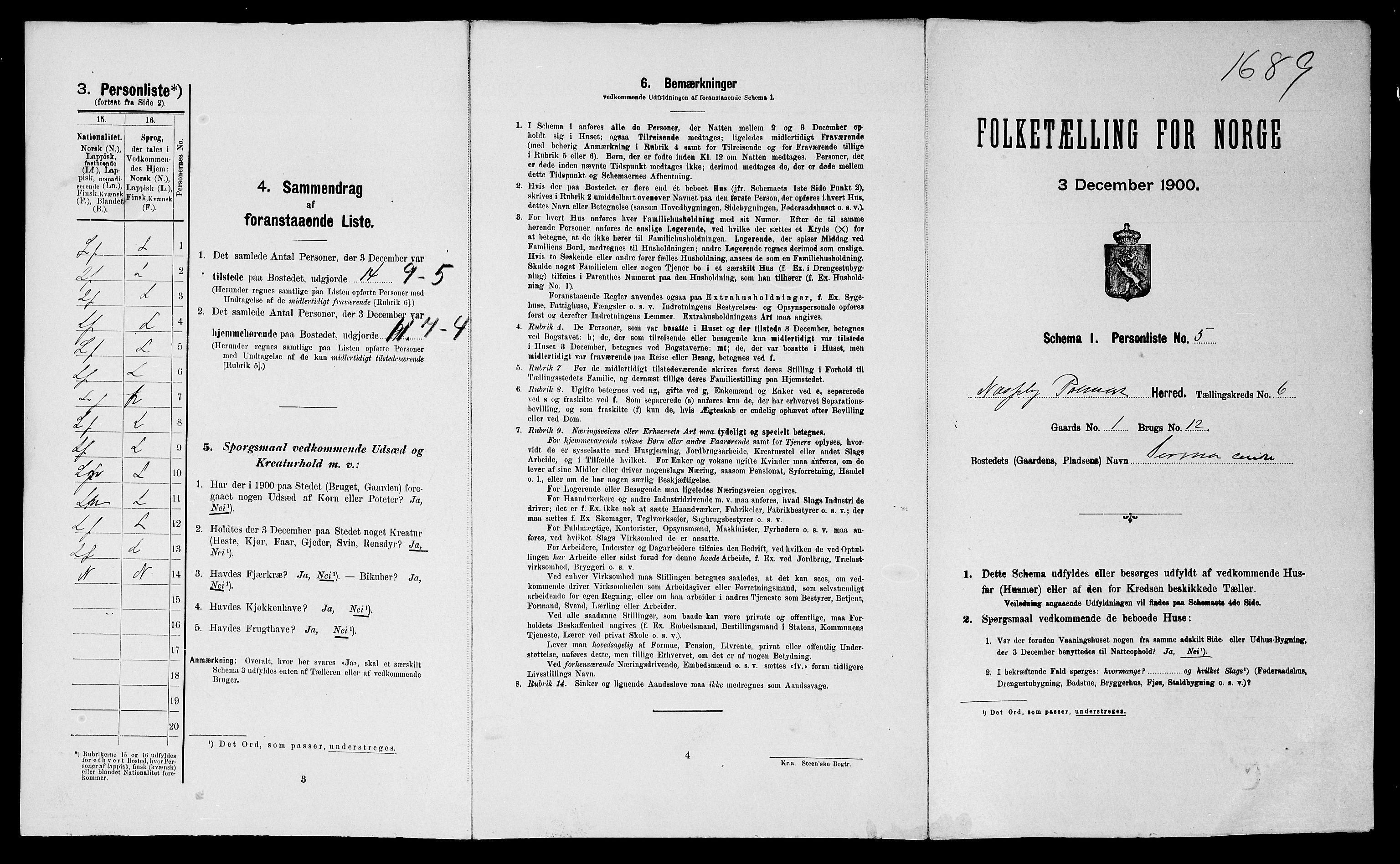 SATØ, Folketelling 1900 for 2027 Nesseby herred, 1900, s. 517