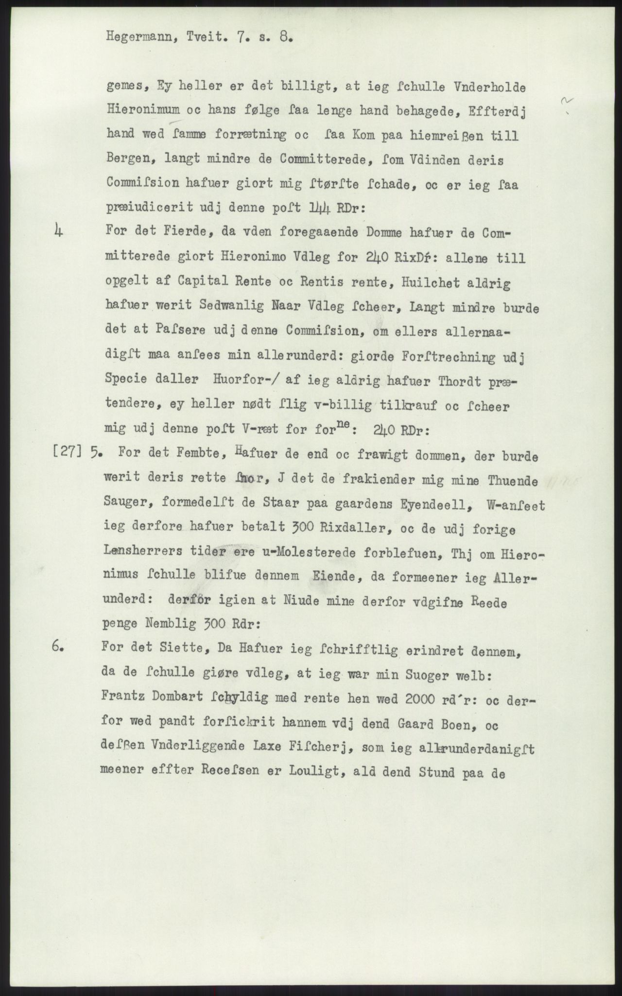 Samlinger til kildeutgivelse, Diplomavskriftsamlingen, AV/RA-EA-4053/H/Ha, s. 1419