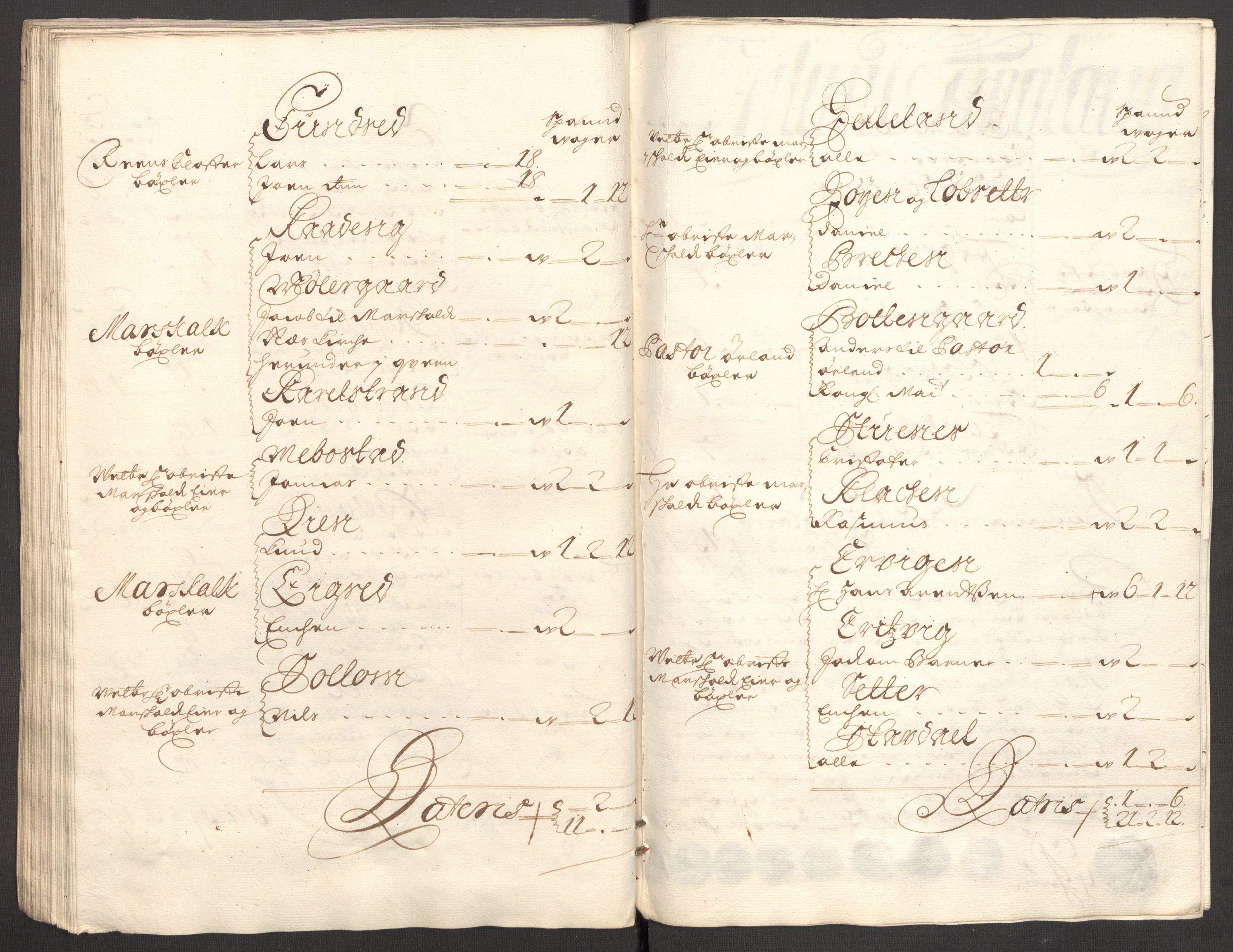 Rentekammeret inntil 1814, Reviderte regnskaper, Fogderegnskap, AV/RA-EA-4092/R57/L3853: Fogderegnskap Fosen, 1698-1699, s. 98